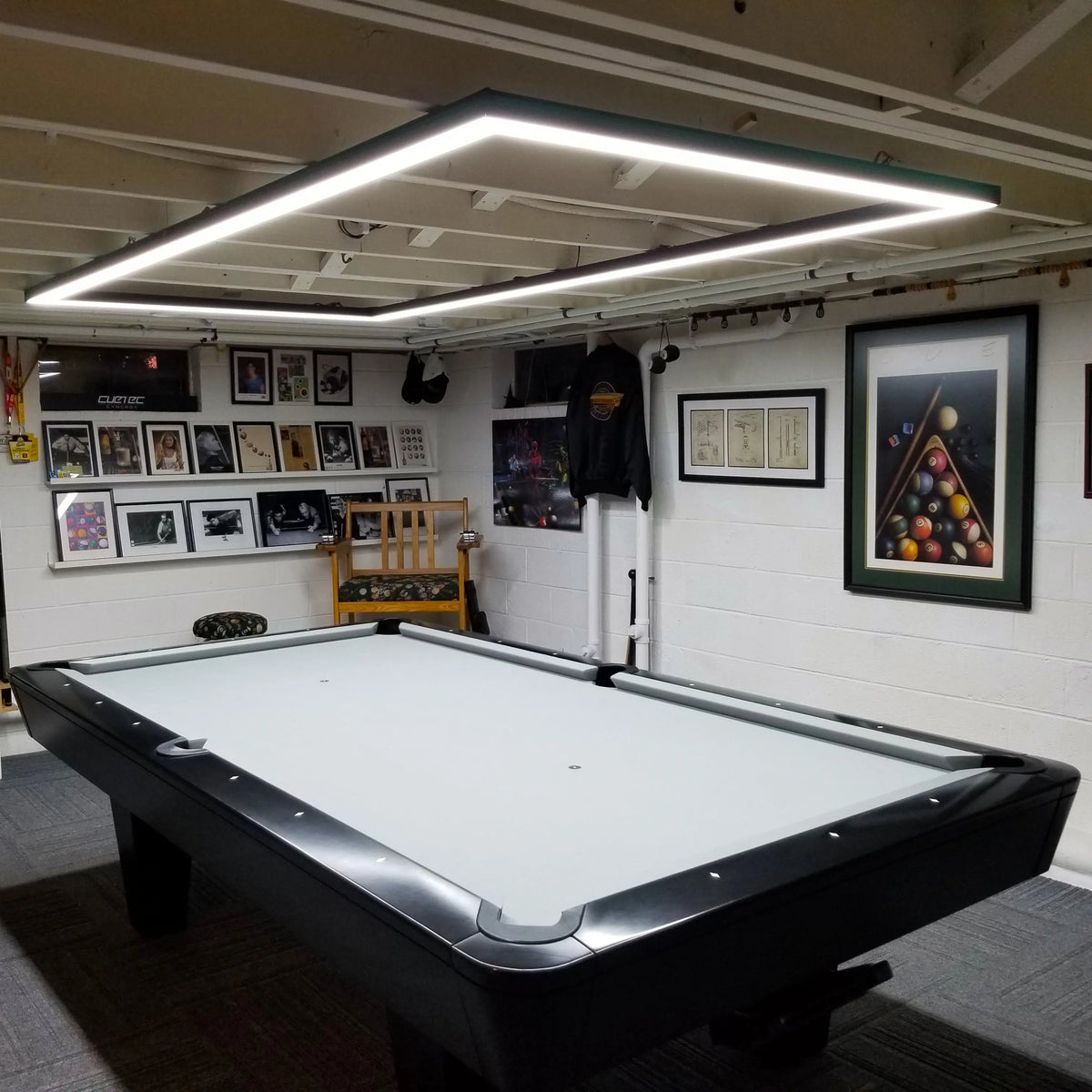 8FT Perimeter Billiard® LED Pool Table Light Perimeter Billiard Lights