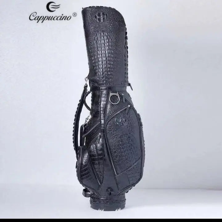 Luxury Crocodile Skin Leather Golf Bag Men's donjohnbyvictoriacharles