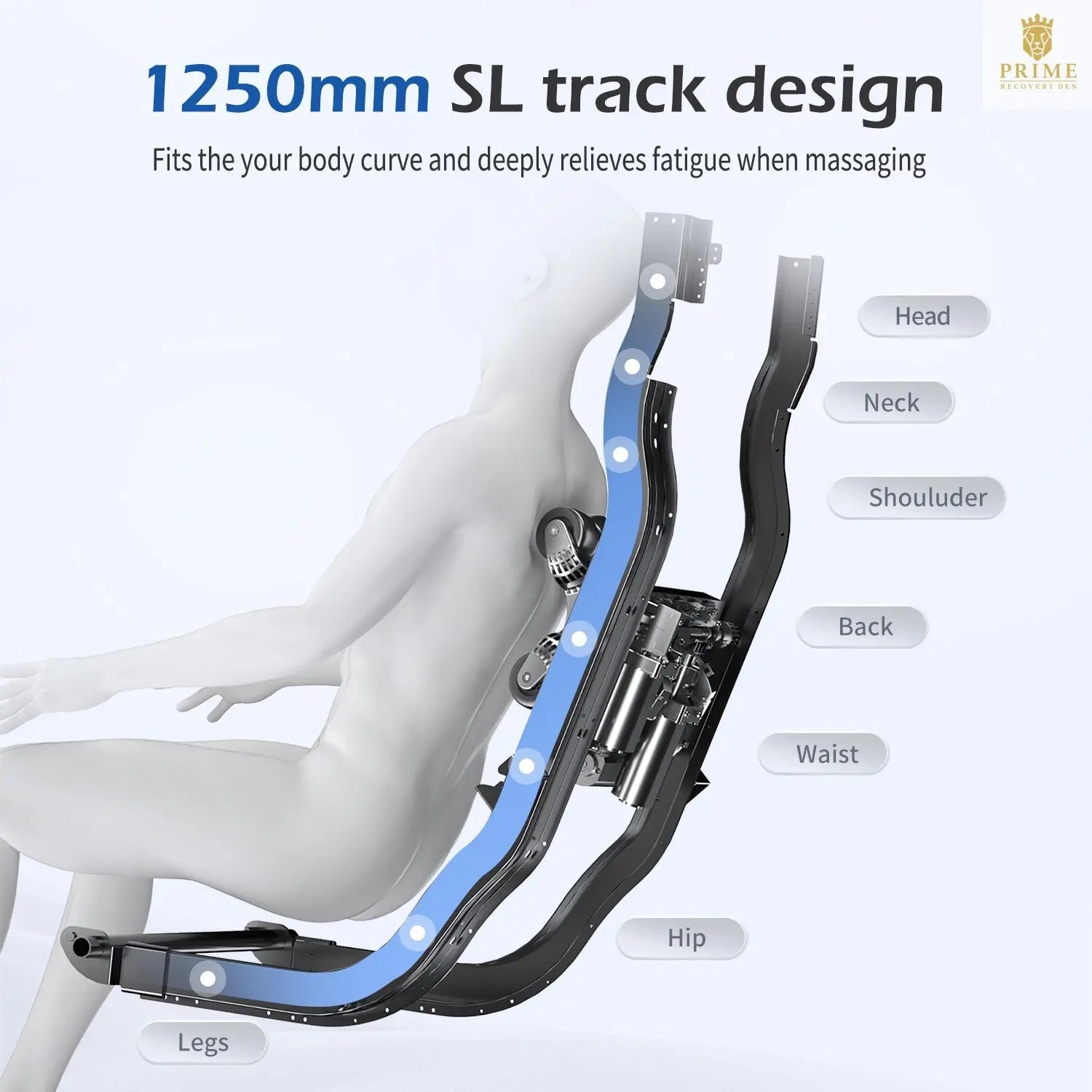 BOSSCARE 2023 GR8686 Massage Chair with AI Voice Control