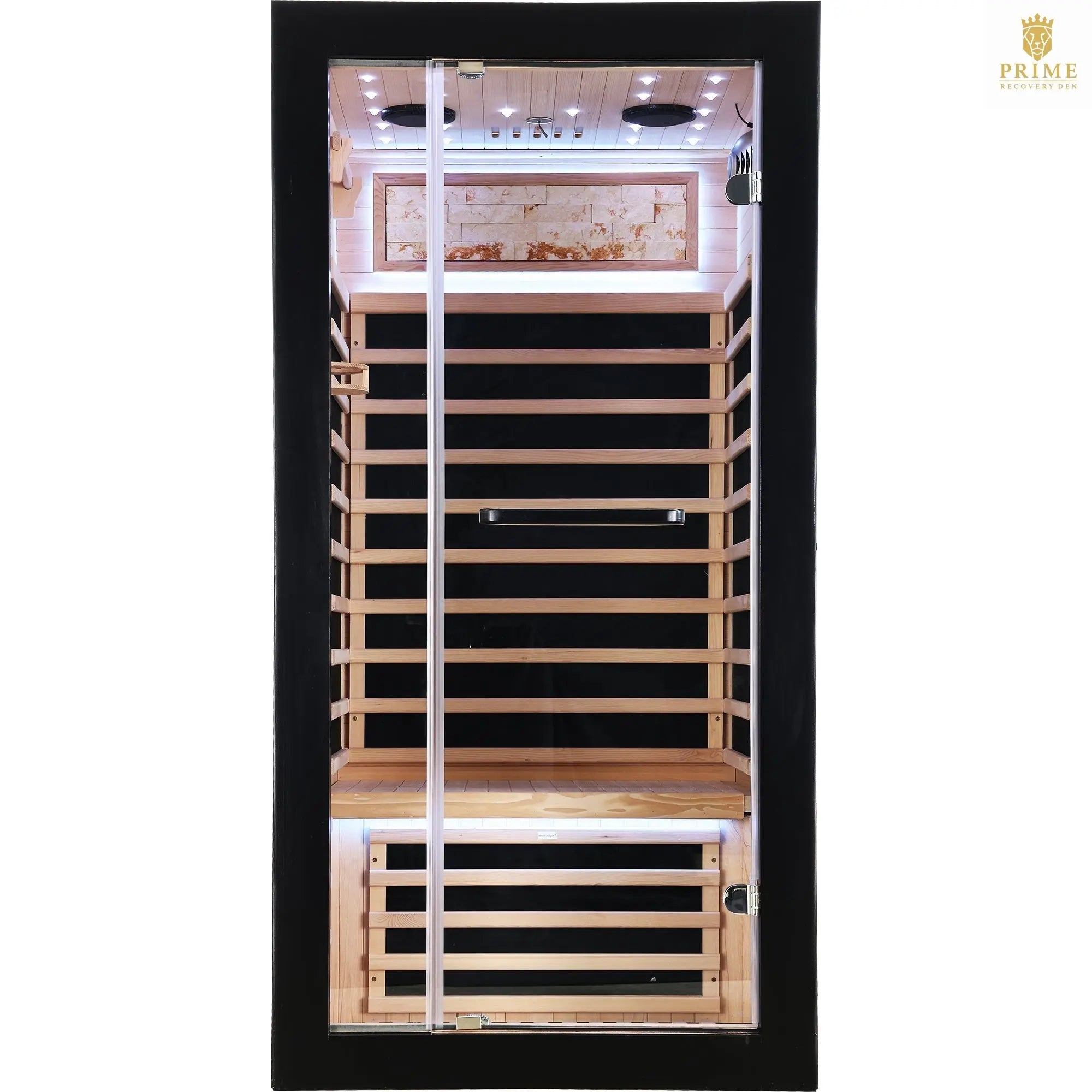 Single-person starlight ceiling lighting sauna