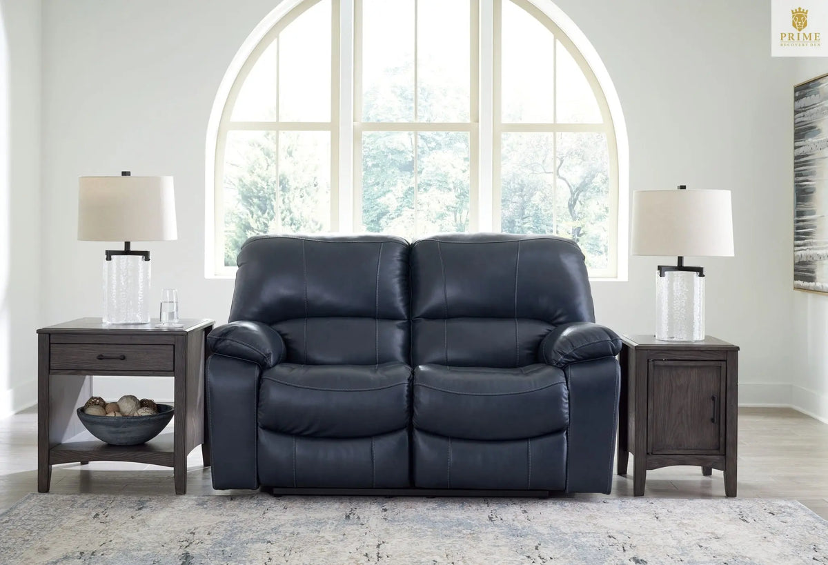 Leesworth – 3 Pc. - Power Reclining Sofa, Power Reclining Loveseat, Power Rocker Recliner - Ocean – view 3
