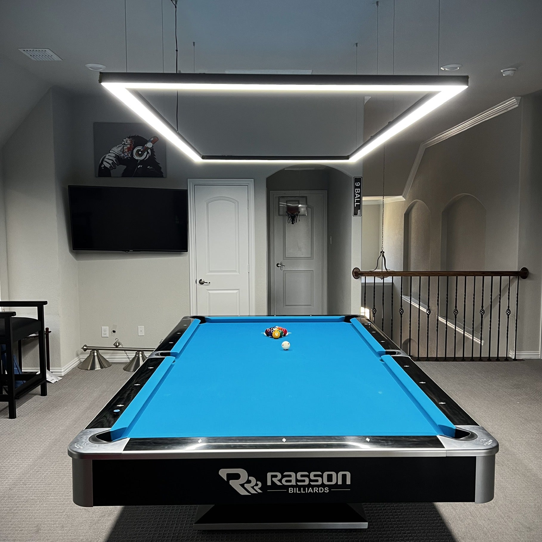 9FT Perimeter Billiard® LED Pool Table Light Perimeter Billiard Lights