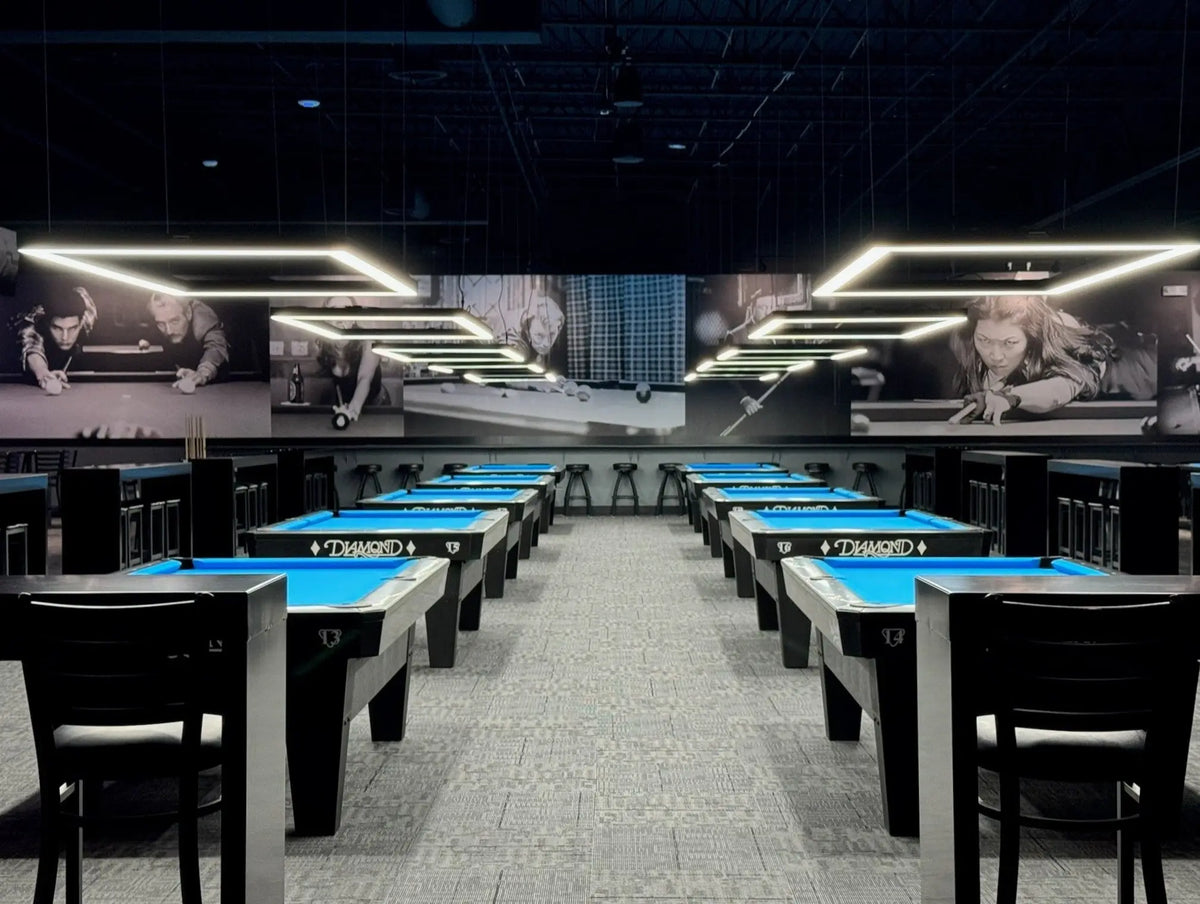 9FT Perimeter Billiard® LED Pool Table Light Perimeter Billiard Lights