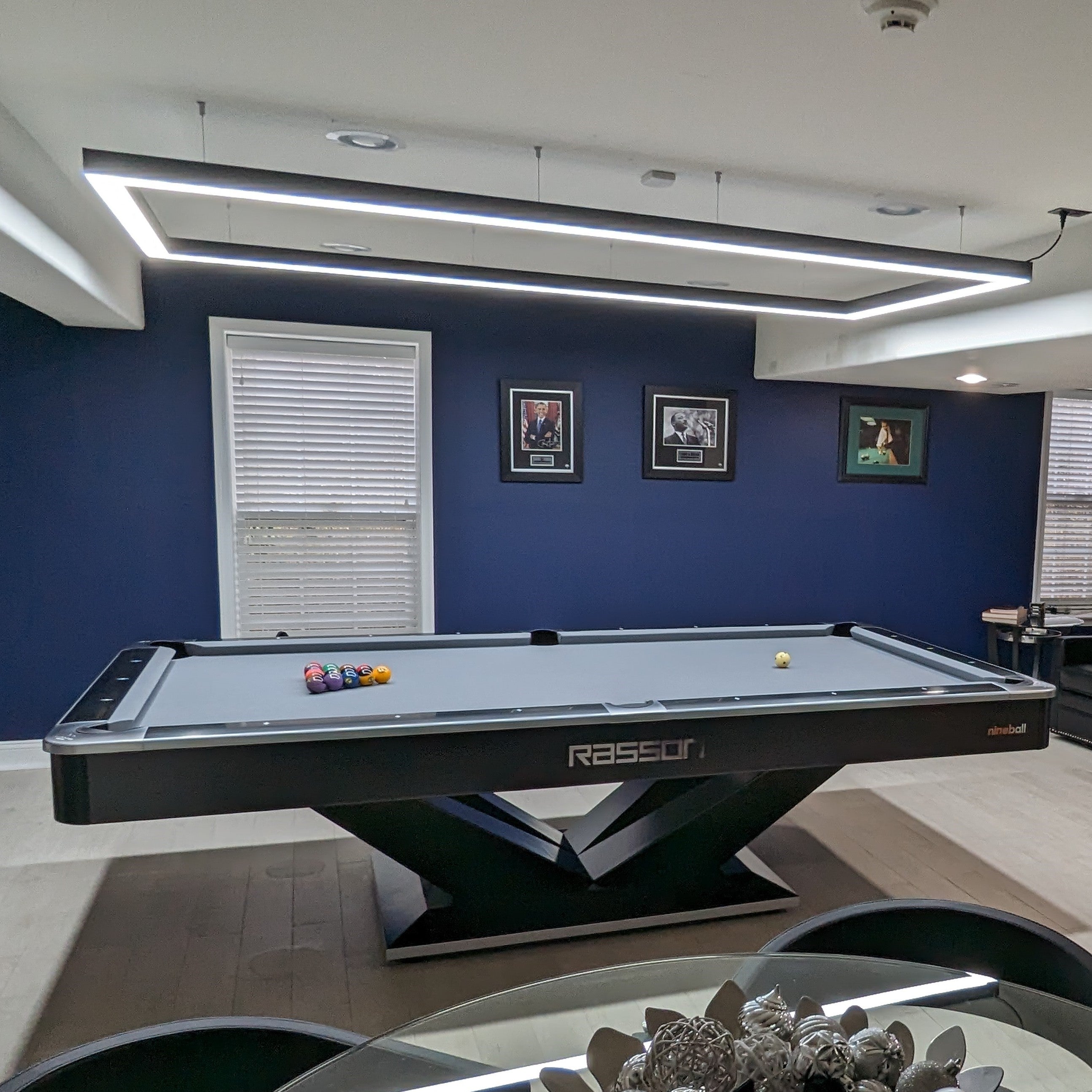 8FT Perimeter Billiard® LED Pool Table Light