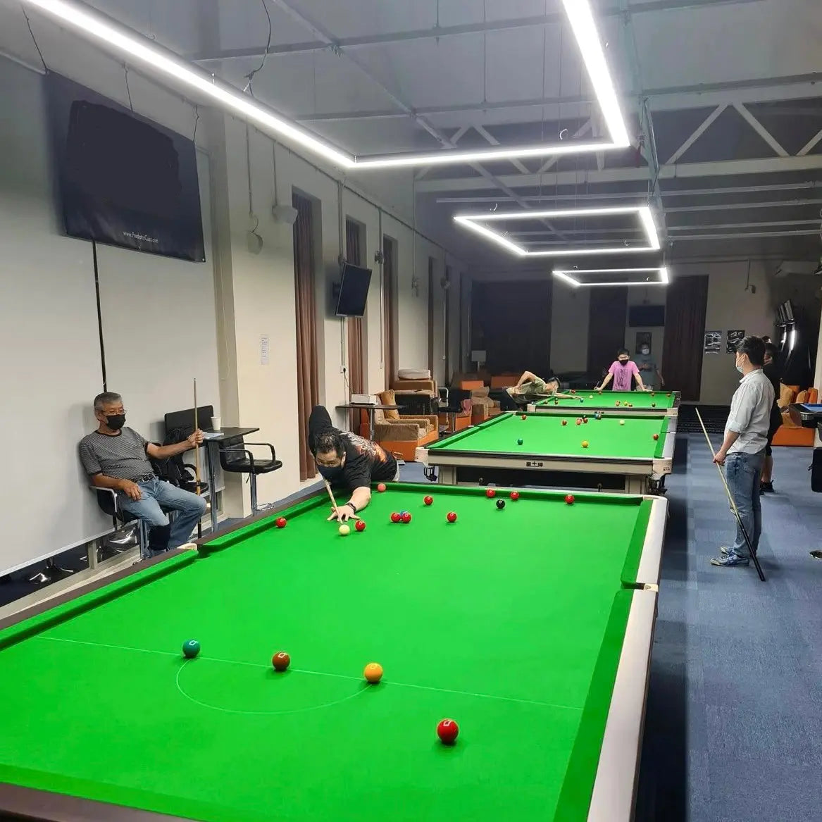 10FT Perimeter Billiard® LED Pool Table Light (Carom/Snooker) Perimeter Billiard Lights