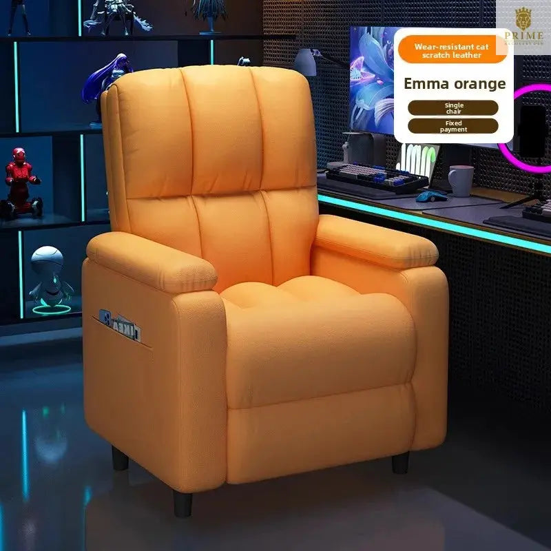 E-Sports Gaming Sofa Chair – Single Leisure Lounge Chair for Game Room