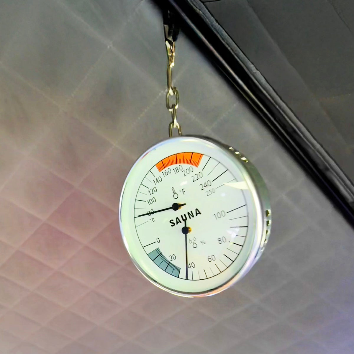 Sauna Thermometer & Hygrometer