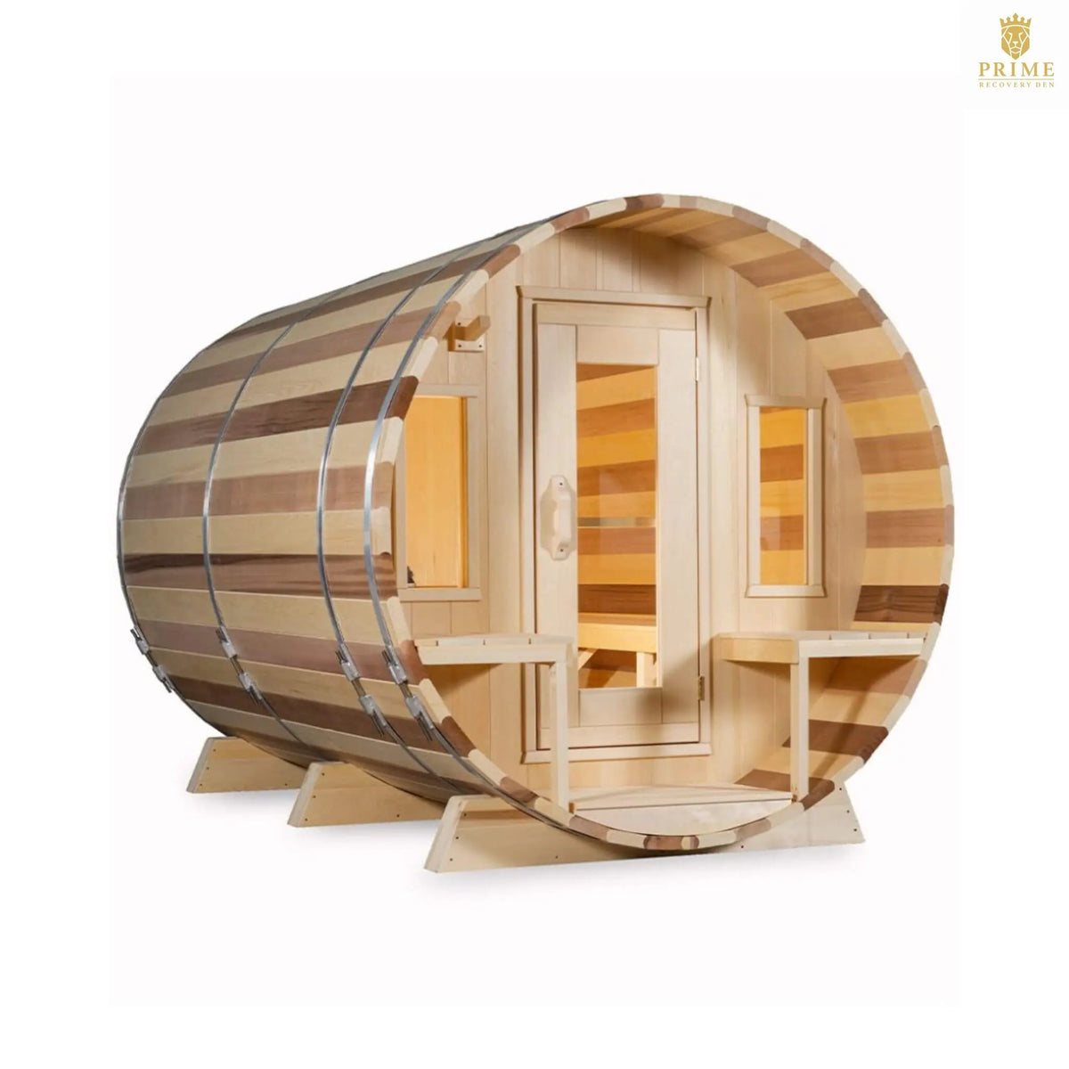 Dundalk Leisurecraft Tranquility 6-Person Barrel Sauna – view 2