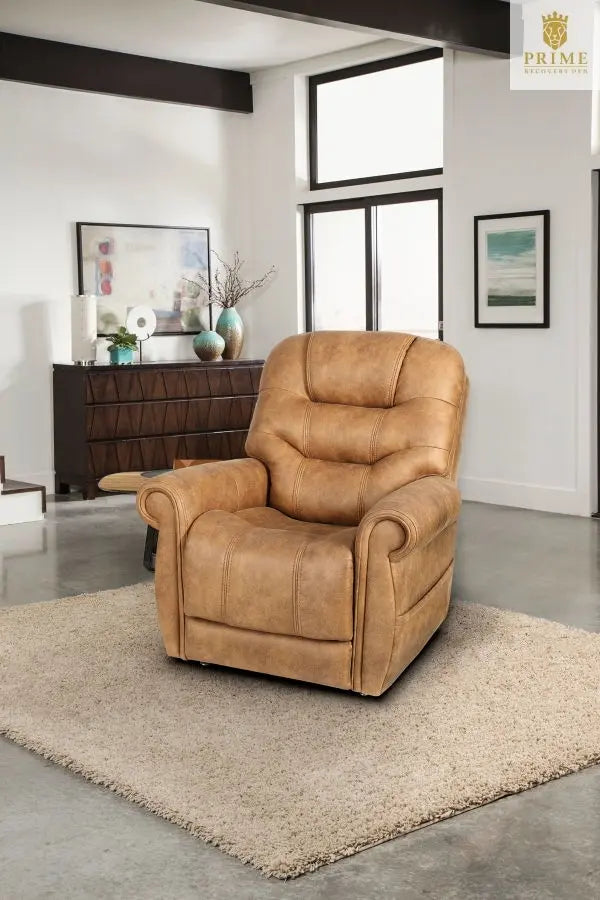 Lucas - Power Lift Recliner With Power Headrest, Power Lumbar And 3 Zone Heat