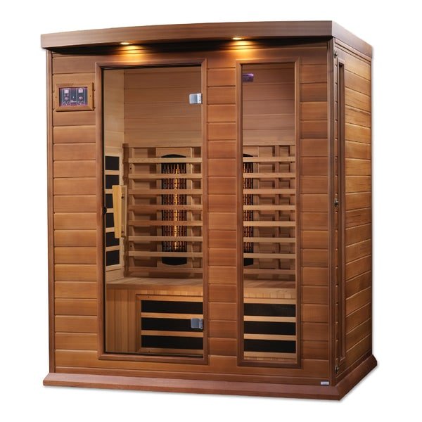Maxxus 3-Person Full Spectrum Infrared Sauna with Canadian Red Cedar