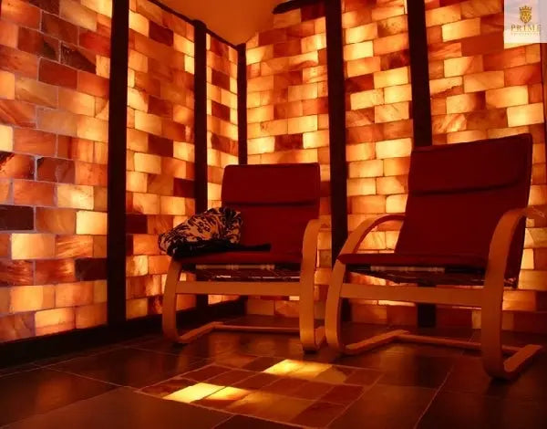 Himalayan Salt Room 16' x 16' Surface Area - 256 Sq feet Black Tai Salt Co.