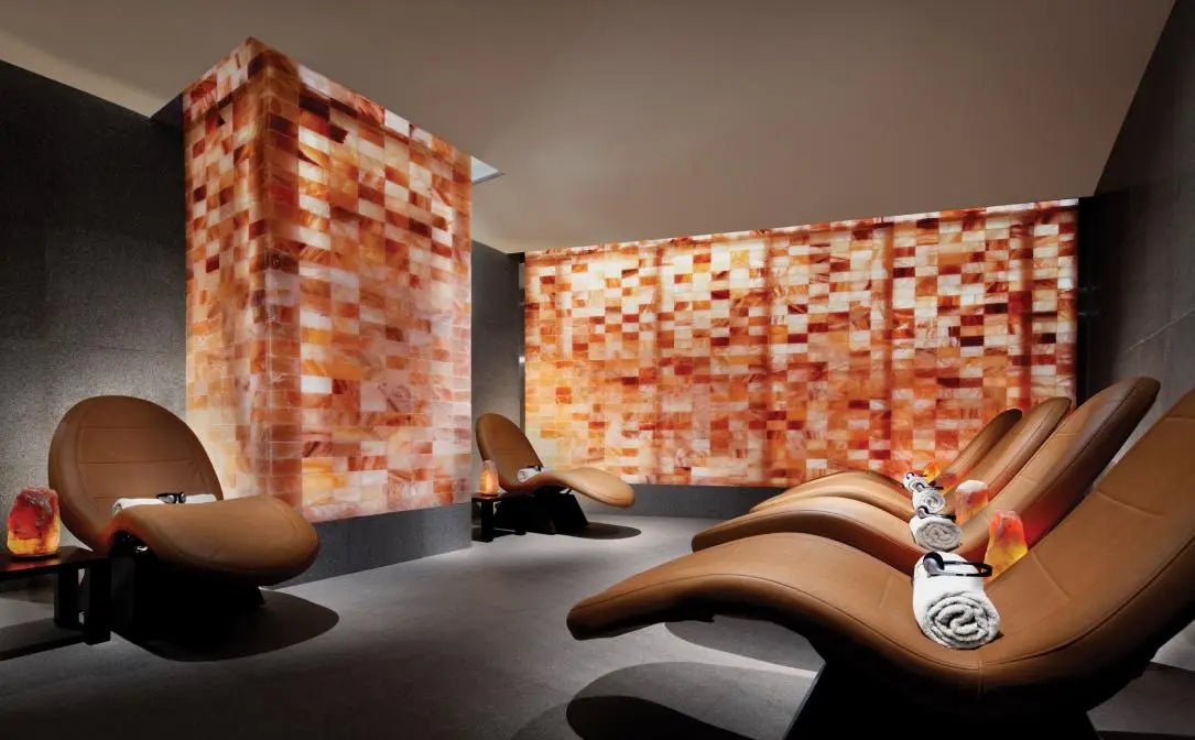Himalayan Salt Sauna 8' x 4' – 35 Sq Ft Black Tai Salt Co.