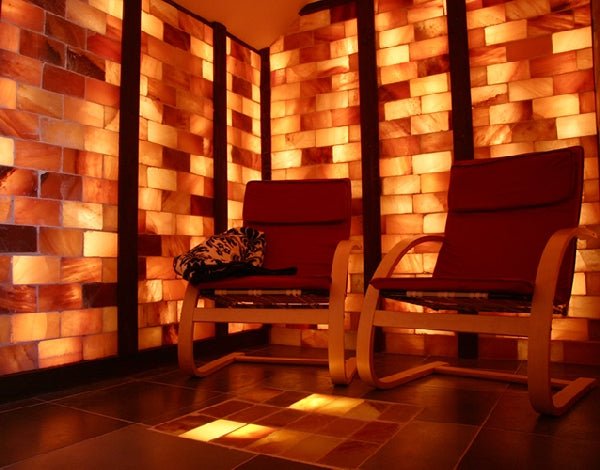 Himalayan Salt Sauna 8' x 4' Surface Area - 35 Sq feet Black Tai Salt Co.