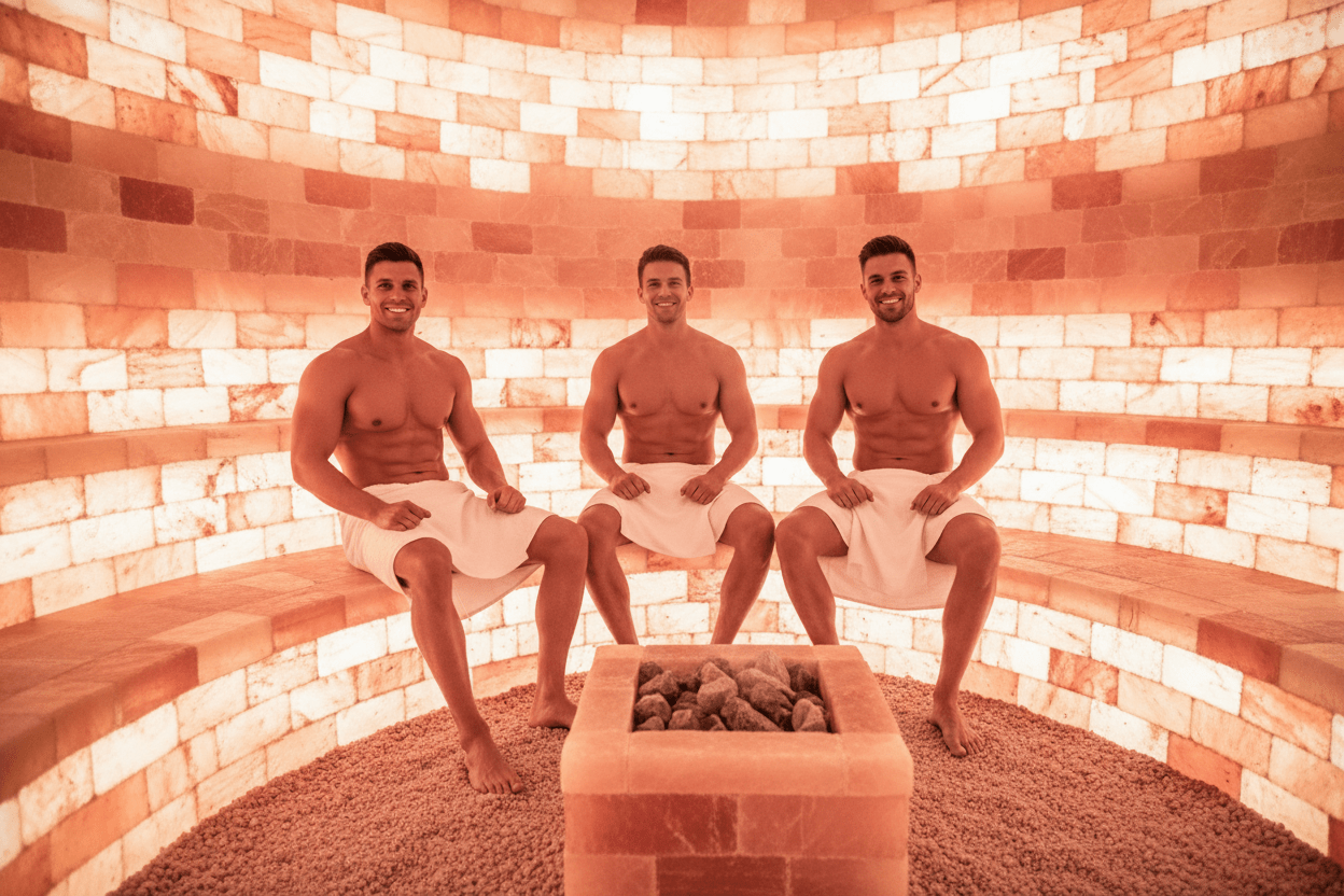 Himalayan Salt Room 8' x 8' Surface Area - 64 Sq feet Black Tai Salt Co.