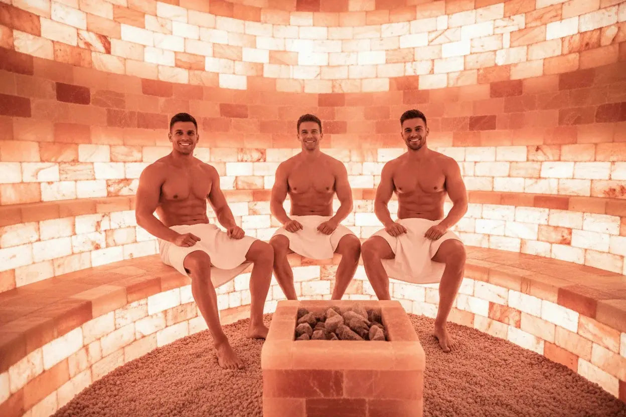 Himalayan Salt Sauna 8' x 4' – 35 Sq Ft Black Tai Salt Co.