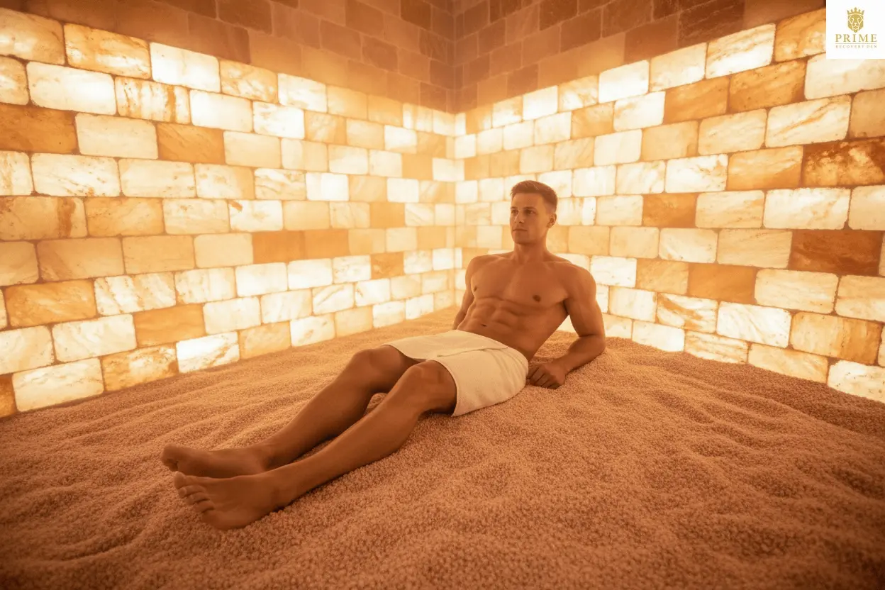 Himalayan Salt Sauna 8' x 4' Surface Area - 35 Sq feet Black Tai Salt Co.