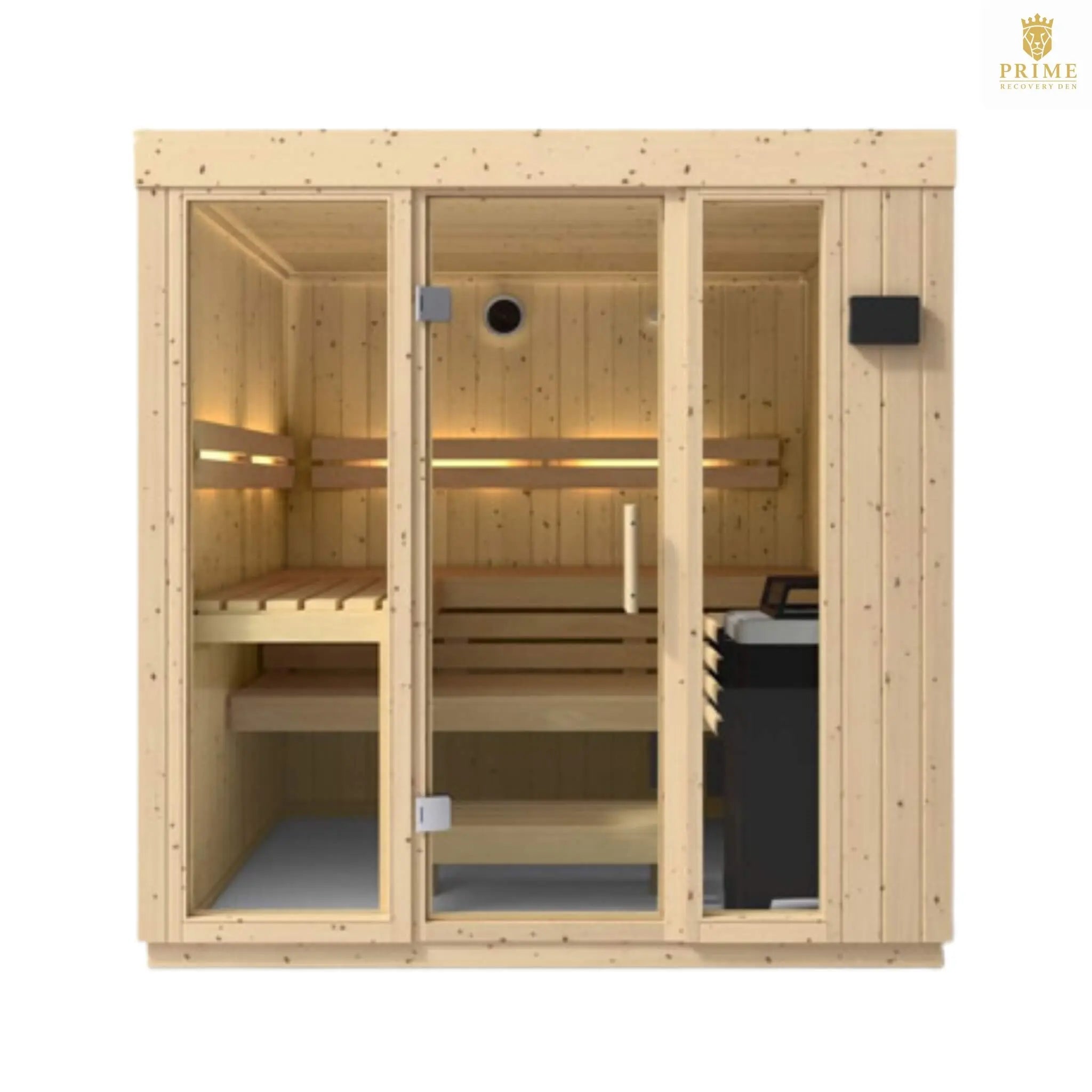 Kohler C1 Luxury Indoor Scandinavian Spruce Home Sauna Kit (SAK60418) SAKSBY WHOLESALE