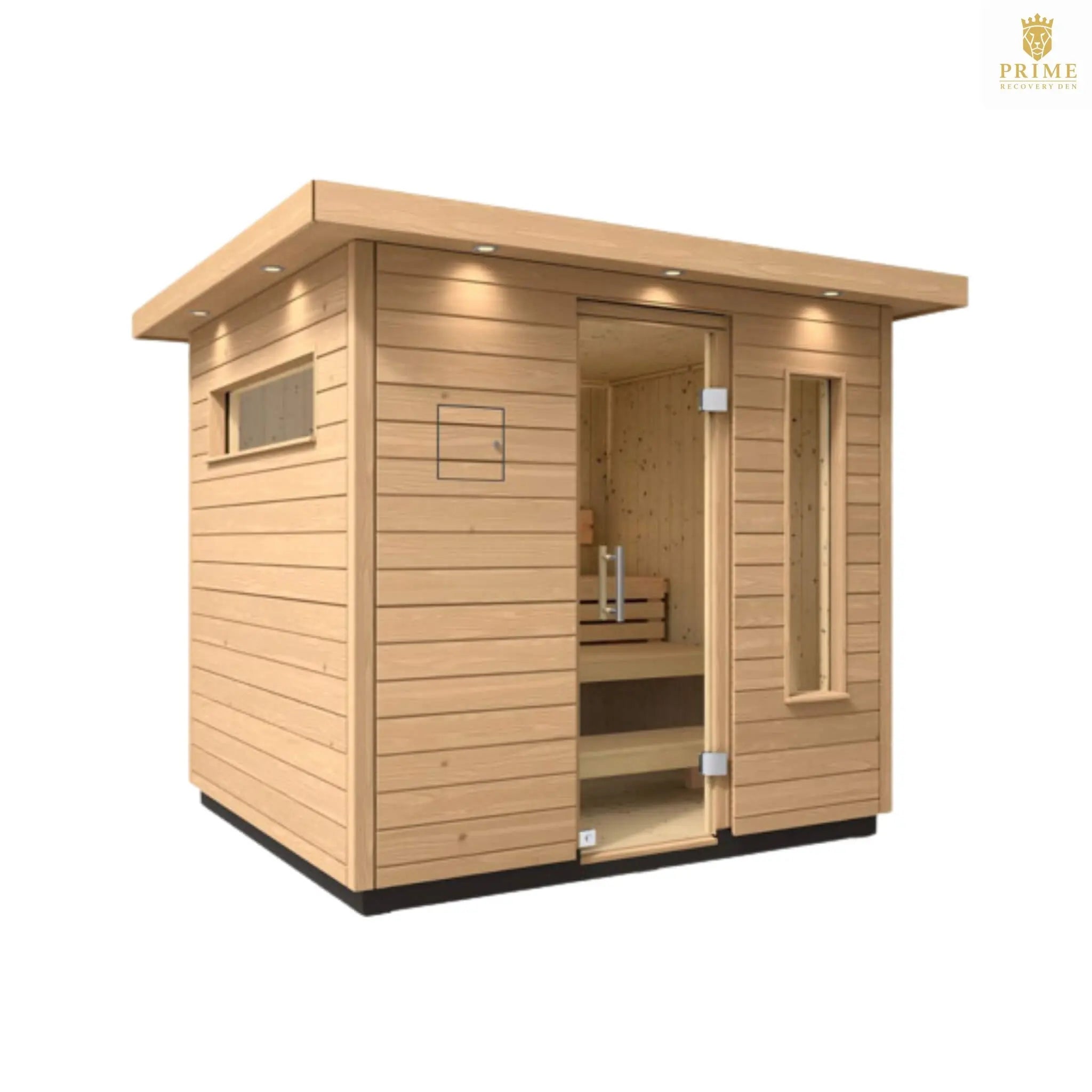 Kohler C2 Outdoor Douglas Fir Scandinavian Spruce Sauna Kit (SAK25973) SAKSBY WHOLESALE