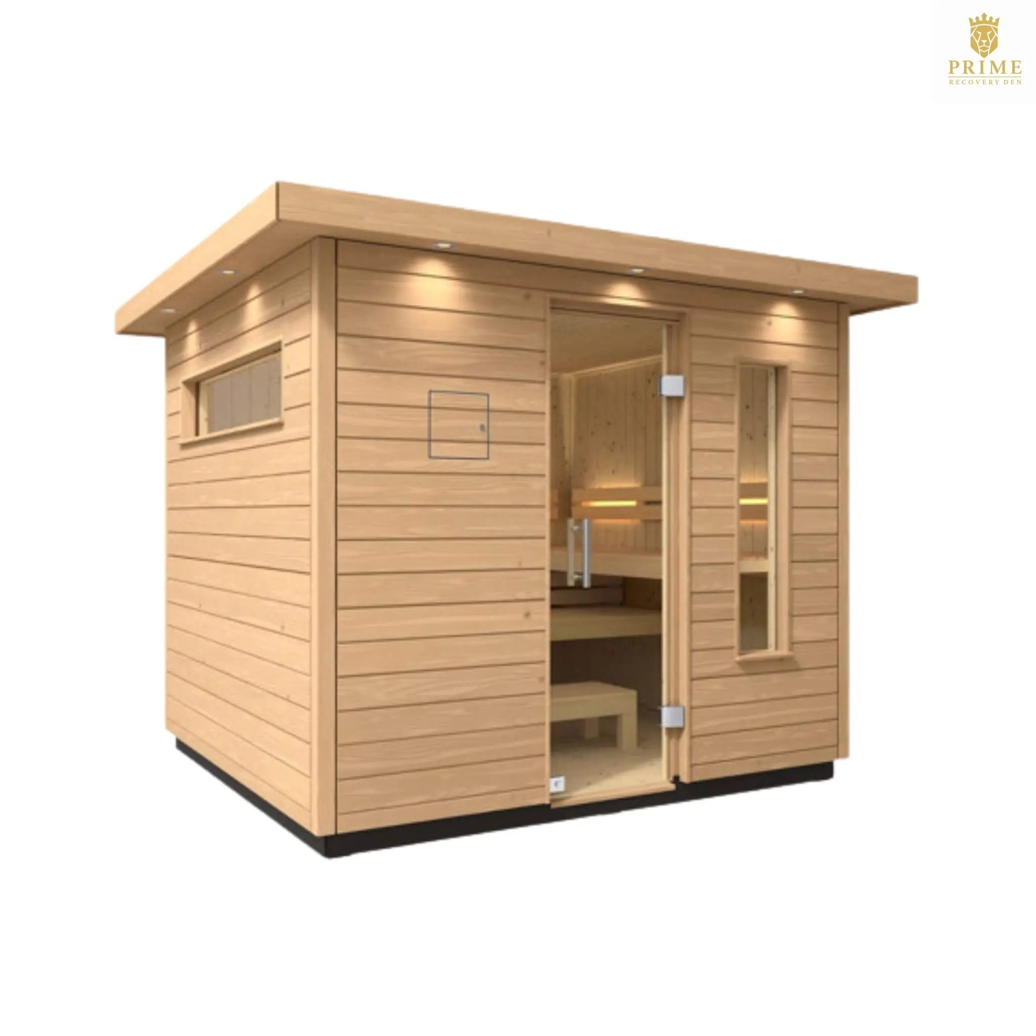 Kohler C2 Outdoor Douglas Fir Scandinavian Spruce Sauna Kit (SAK25973) SAKSBY WHOLESALE