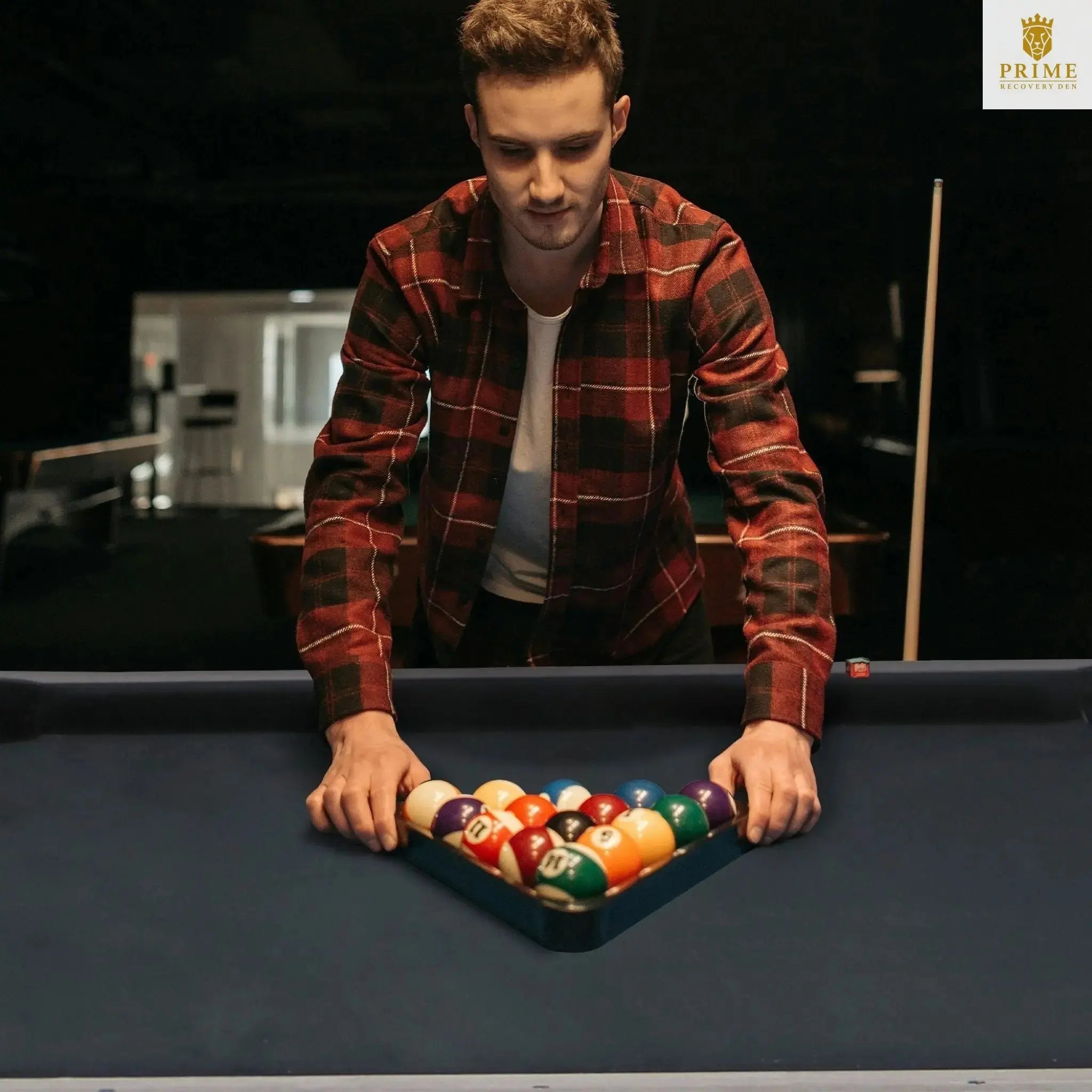 Large 84-Inch Rustic Gray Pool Table With Cues, Balls And X-Legs (SAK54361) SAKSBY WHOLESALE