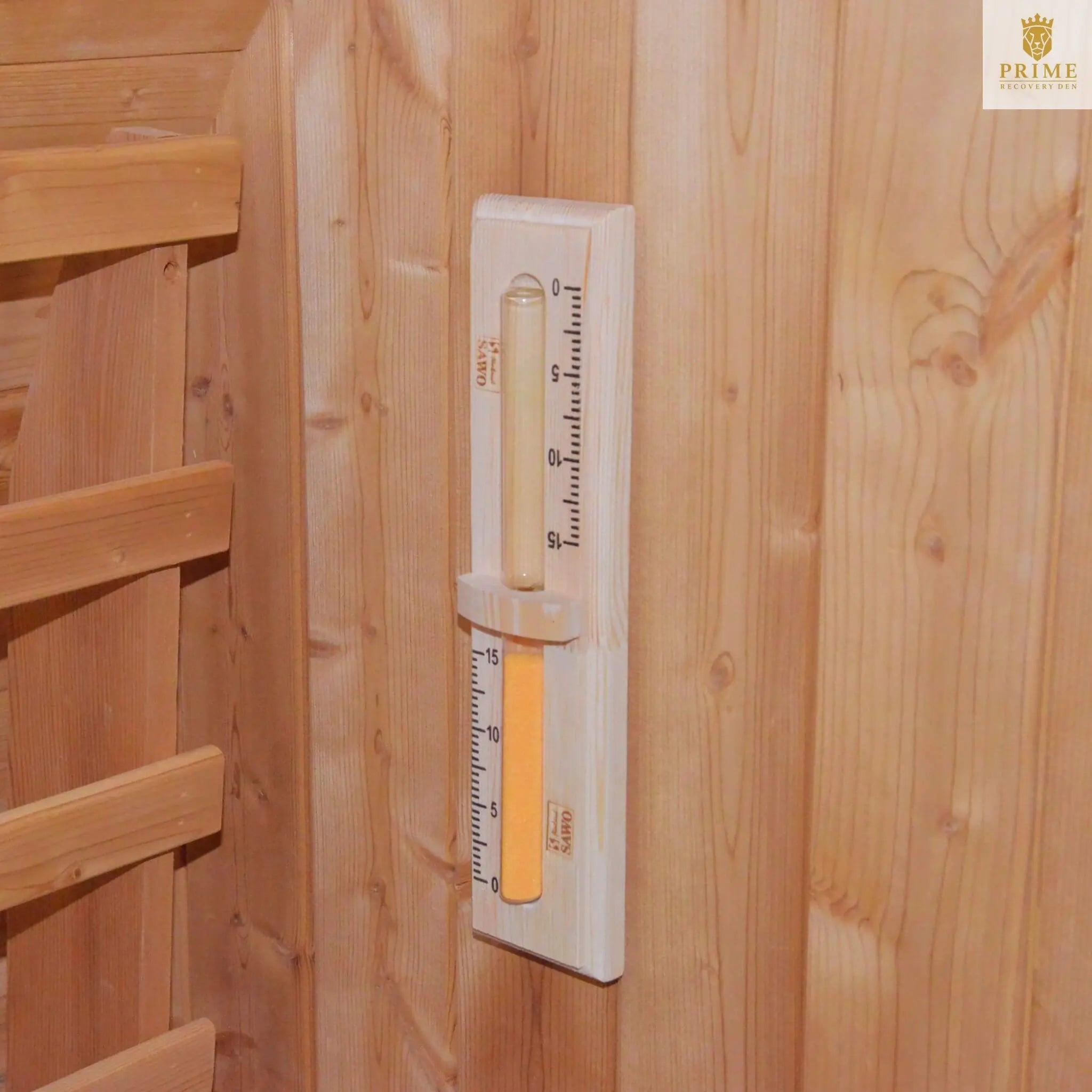 Thermora Ignite Large Premium American White Oak Outdoor Wooden Barrel Sauna With 4.5KW Sauna Heater (SAK45968) SAKSBY WHOLESALE