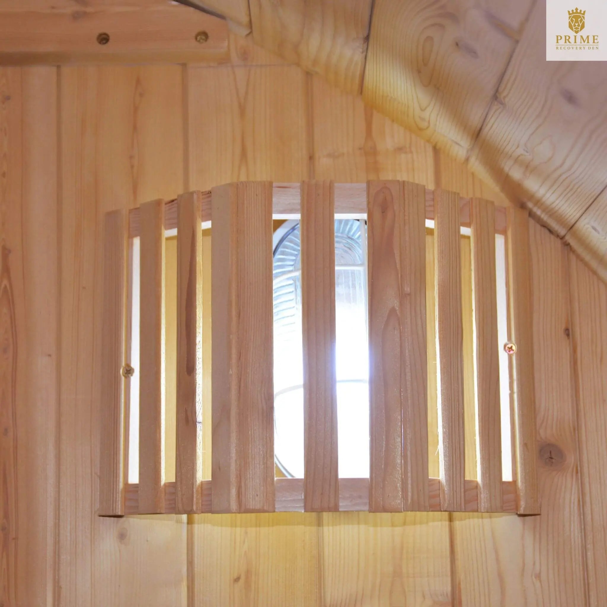 Thermora Ignite Large Premium American White Oak Outdoor Wooden Barrel Sauna With 4.5KW Sauna Heater (SAK45968) SAKSBY WHOLESALE