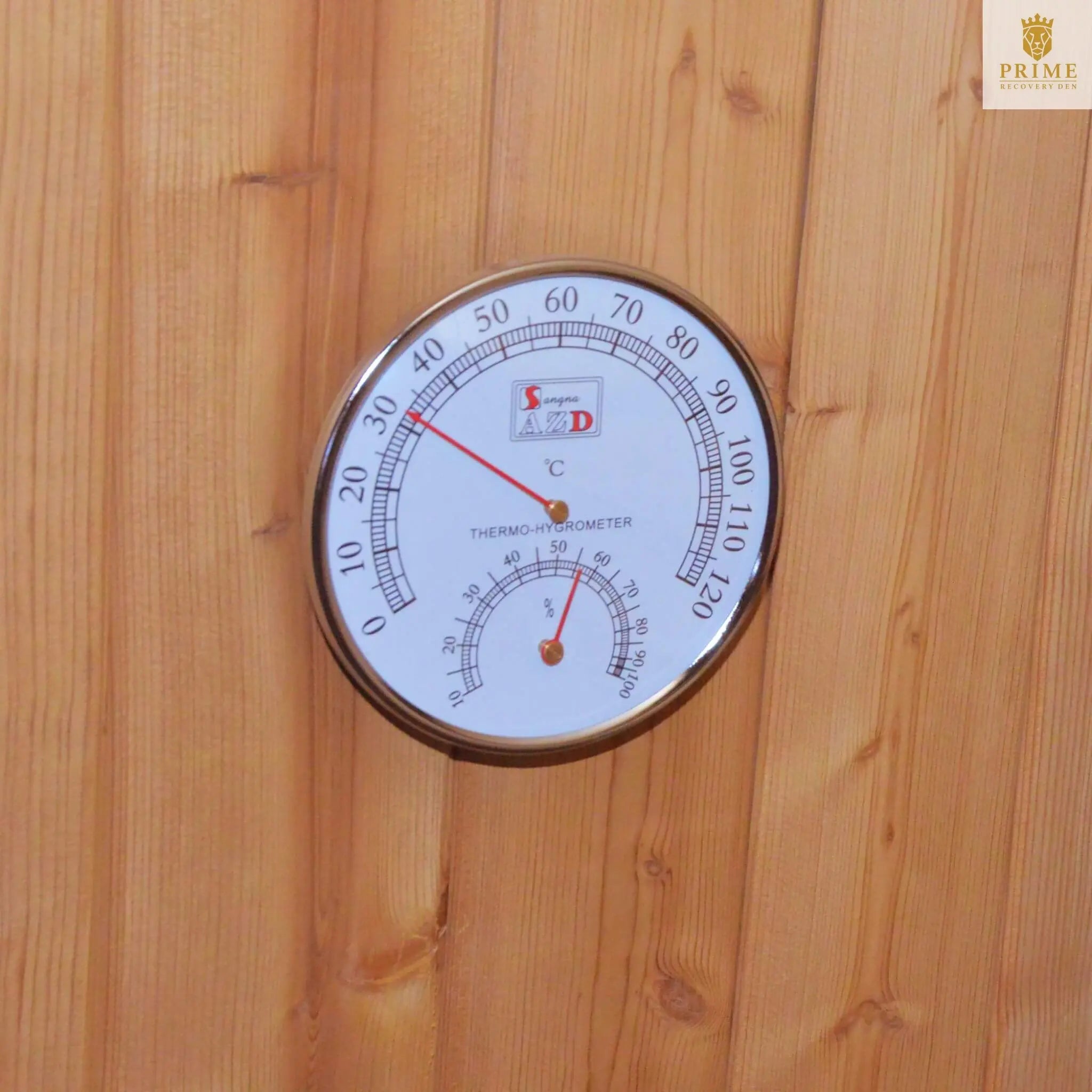Thermora Ignite Large Premium American White Oak Outdoor Wooden Barrel Sauna With 4.5KW Sauna Heater (SAK45968) SAKSBY WHOLESALE