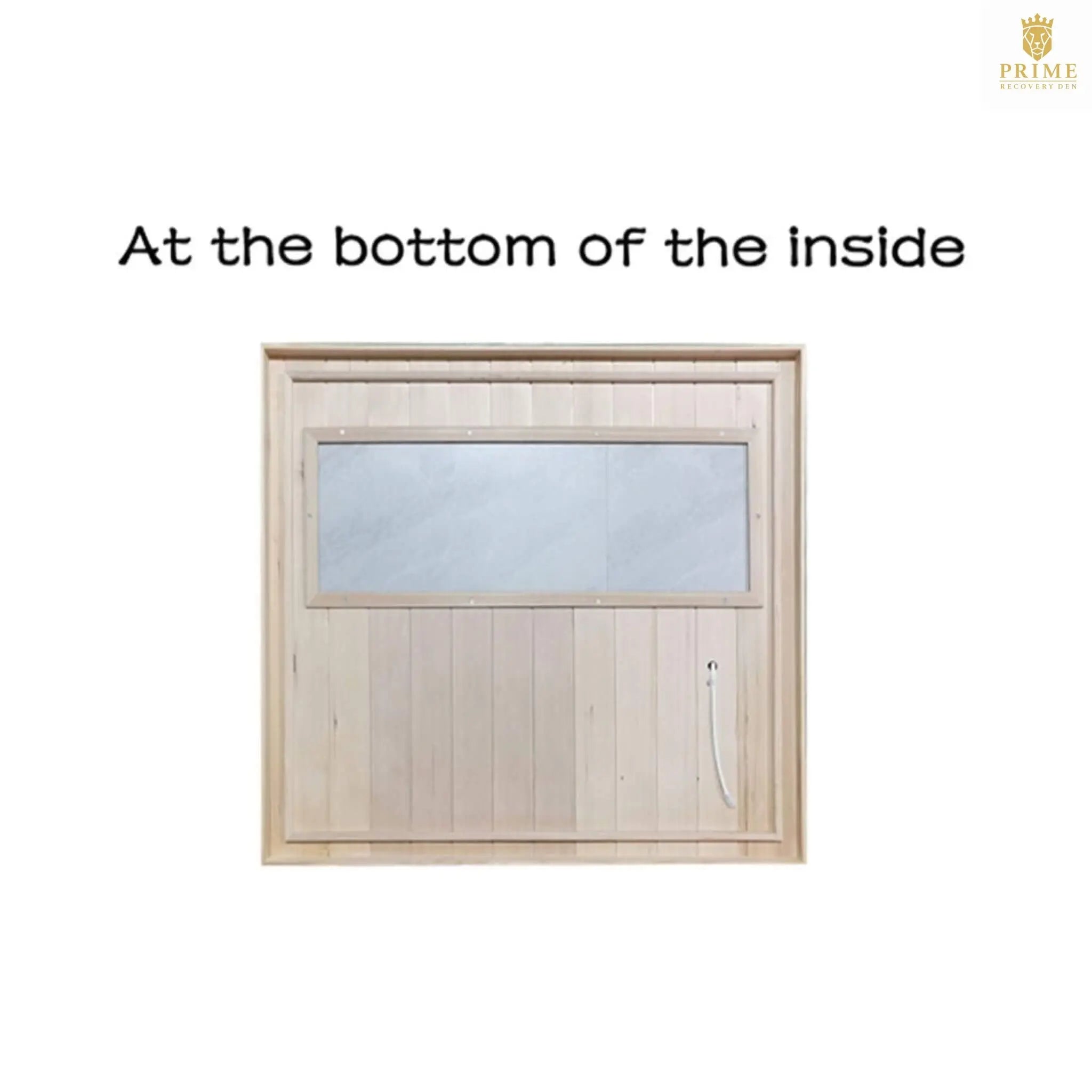 Thermora Ivara Luxury 2-Person Hemlock Wood FAR Infrared Sauna Room W/ Glass Door, 1750W (SAK81525) SAKSBY WHOLESALE
