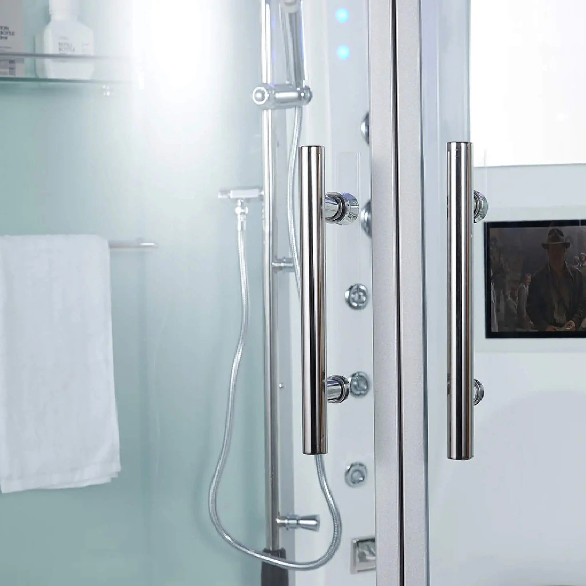 Maya Bath Platinum Superior Steam Shower With Foot Massager (SAK57392) SAKSBY WHOLESALE