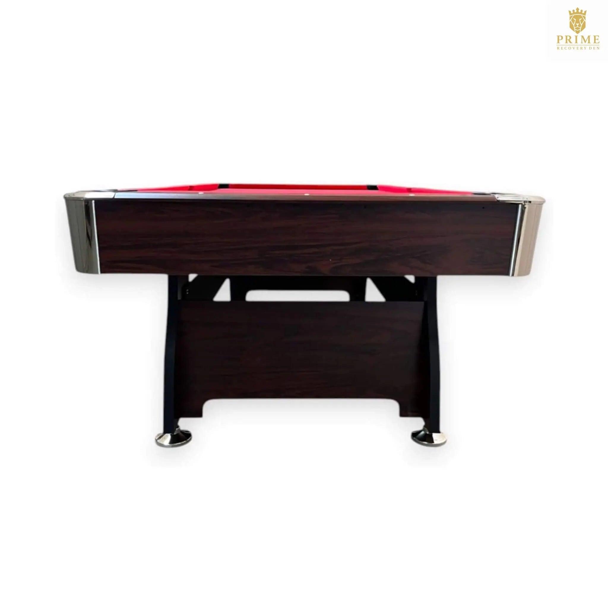 8FT Modern Red Felt Billiard Pool Table With Automatic Ball Return And Accessories Kit (SAK76139) SAKSBY WHOLESALE