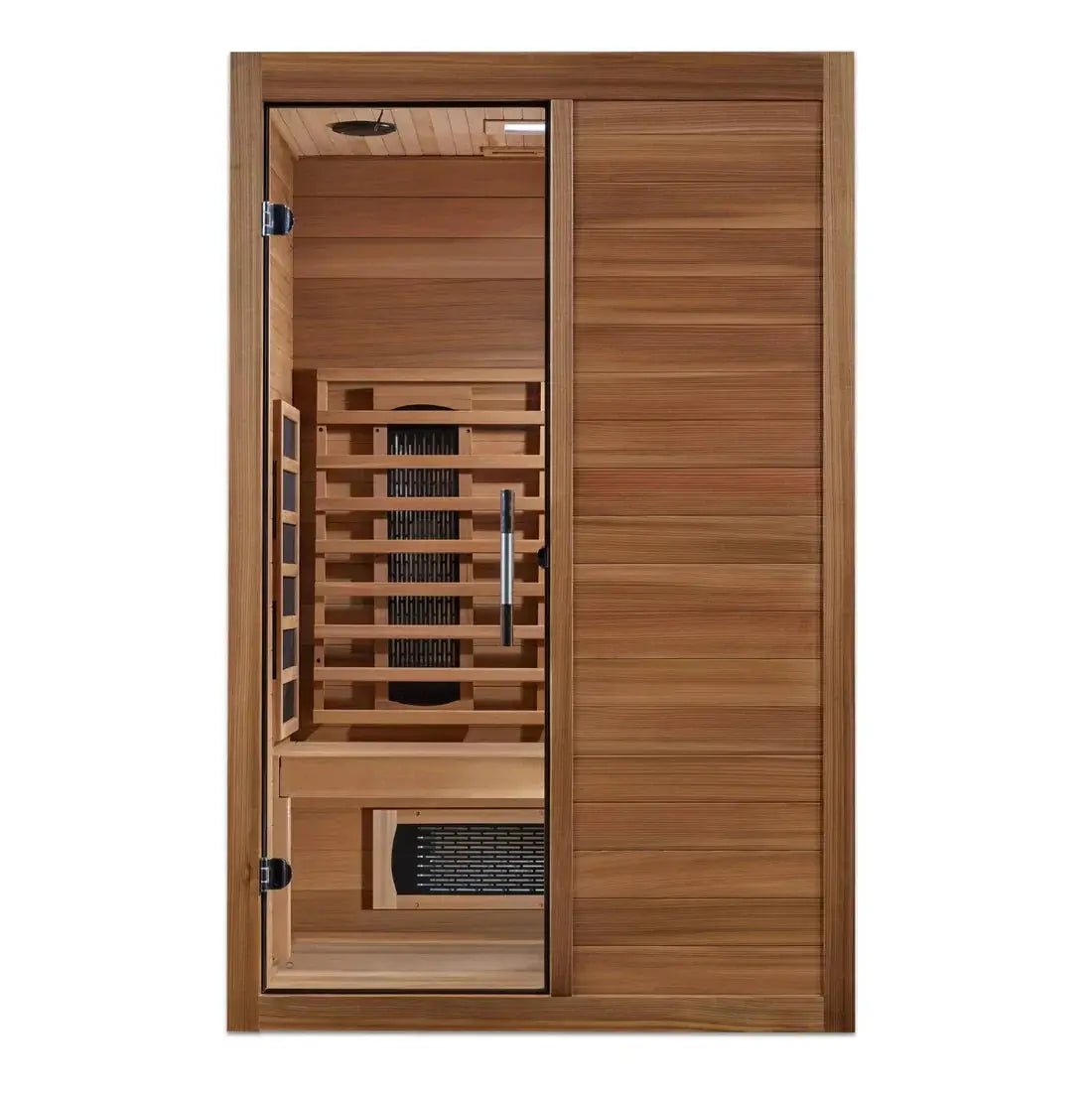 Maxxus S-Line Infrared Sauna Full Spectrum with Pacific Cedar The Sauna Solution LLC