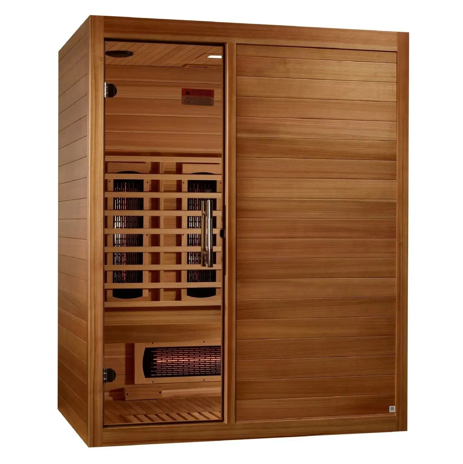 Maxxus S-Line Infrared Sauna Full Spectrum with Pacific Cedar The Sauna Solution LLC