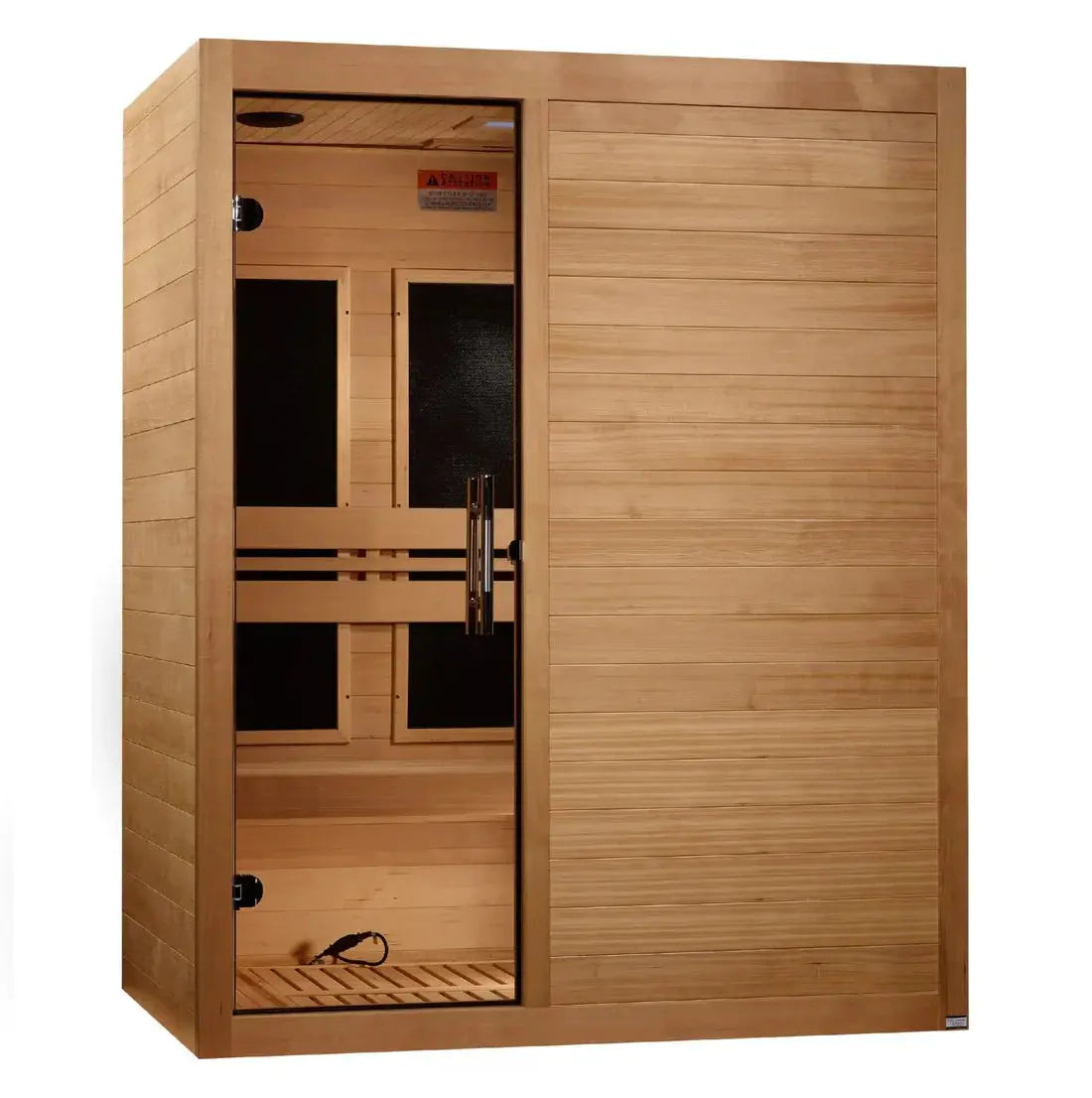 Maxxus "S-Line" 3 Person Ultra Low EMF FAR IR Sauna (MX-S306-01 ELITE) The Sauna Solution LLC