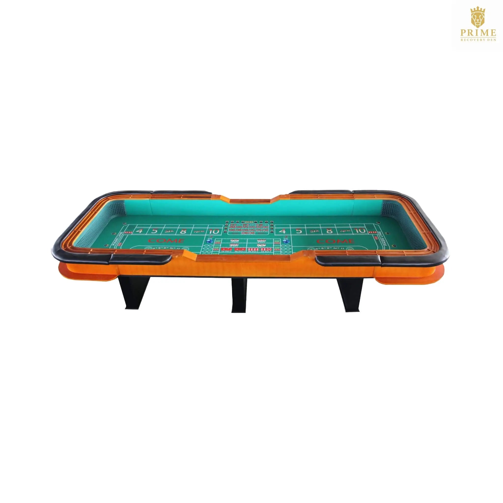 Professional 12FT Craps Table With Full Drink Rail And Padded Rim Cover (SAK76258) SAKSBY WHOLESALE