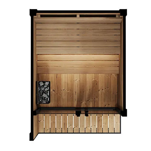 SaunaLife GL4 Outdoor Sauna Kit The Sauna Solution LLC