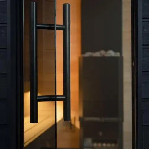 SaunaLife Model G6 Pre-Assembled Outdoor Home Sauna The Sauna Solution LLC