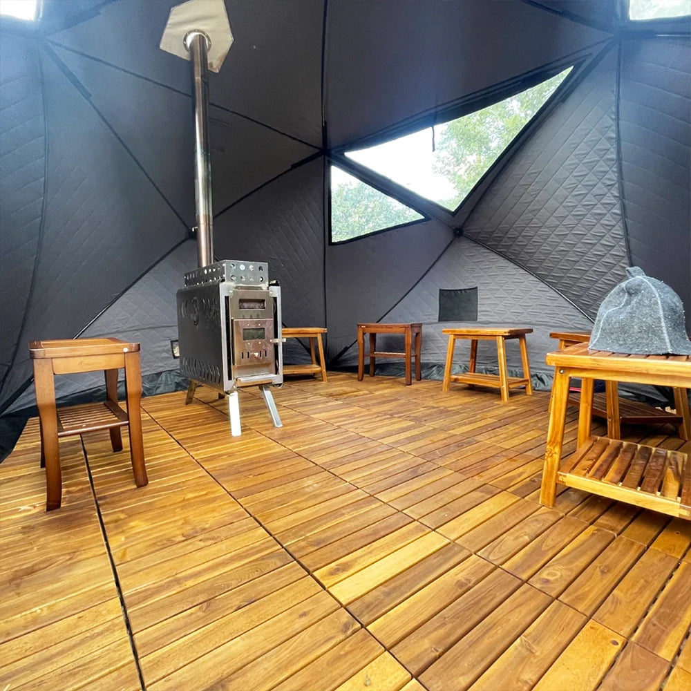Pine Sauna Flooring