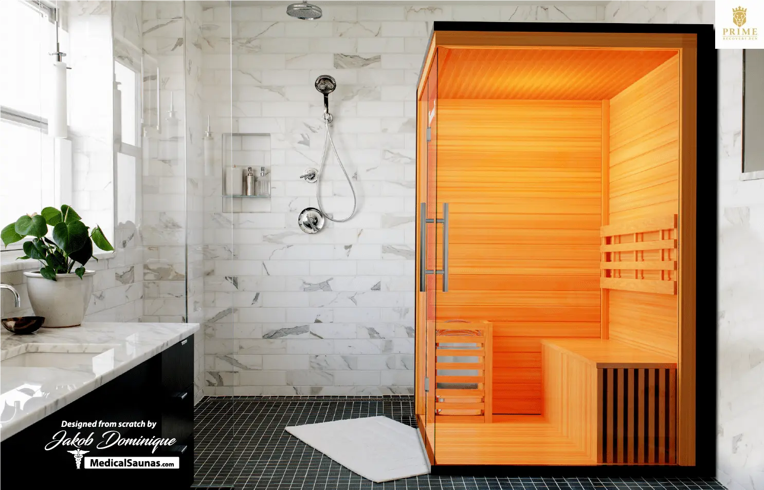 3 Person Home Steam Sauna | Traditional 7™
