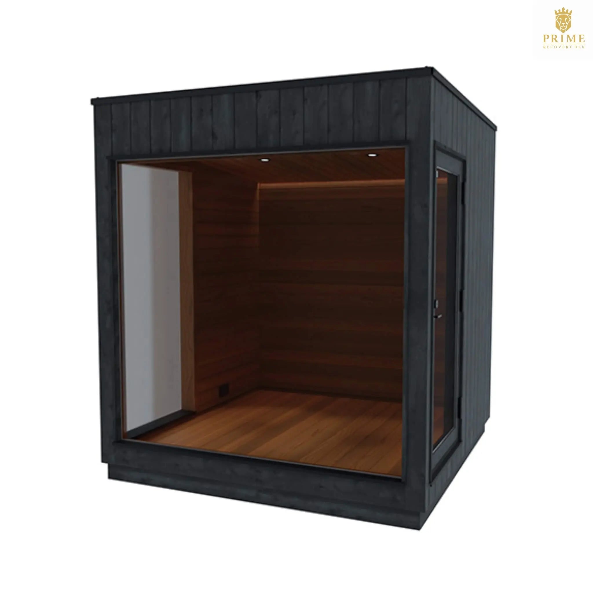 ThermaSol Nordic Misty Outdoor Lounge Medium Sauna Cabin (SAK57649) SAKSBY WHOLESALE