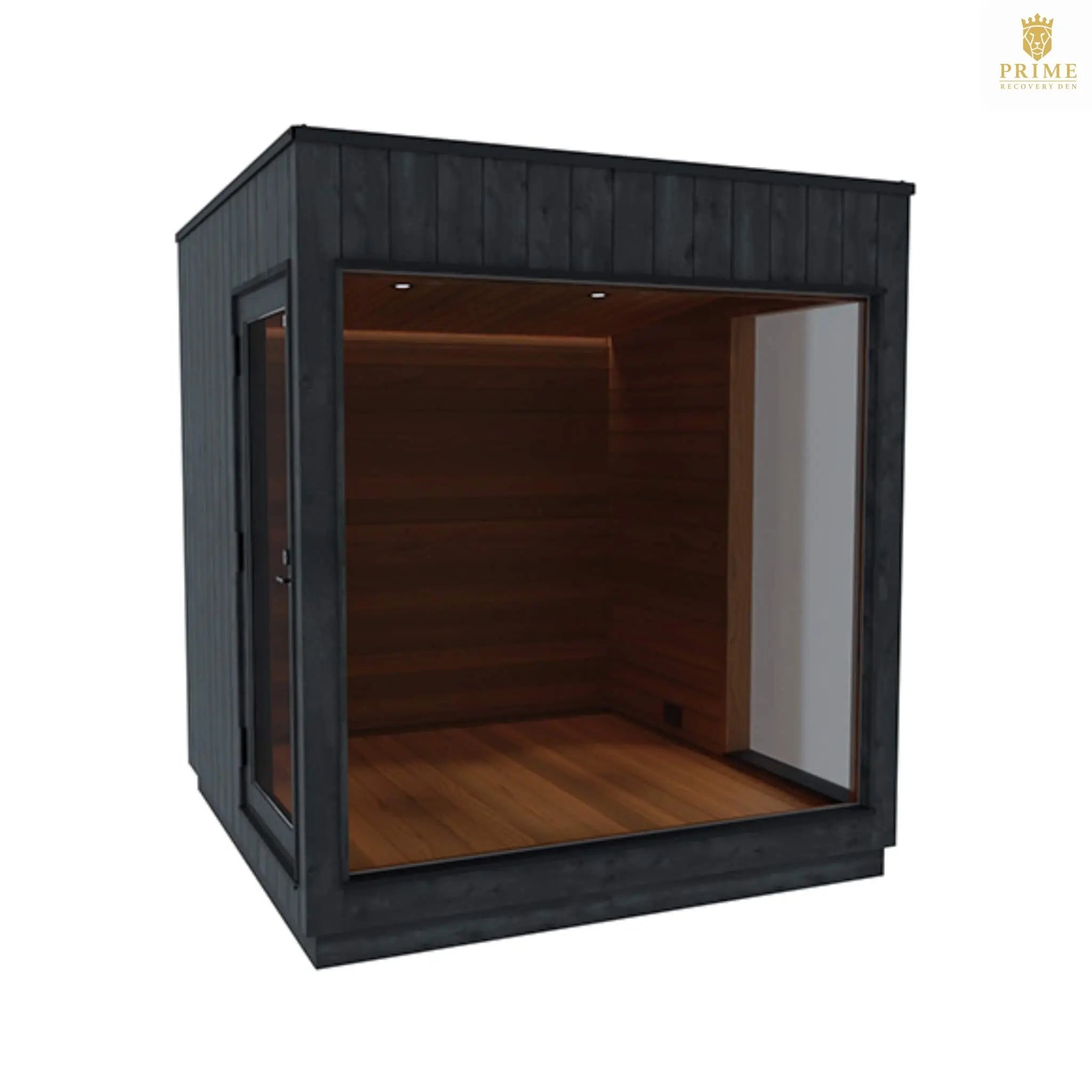 ThermaSol Nordic Misty Outdoor Lounge Medium Sauna Cabin (SAK57649) SAKSBY WHOLESALE