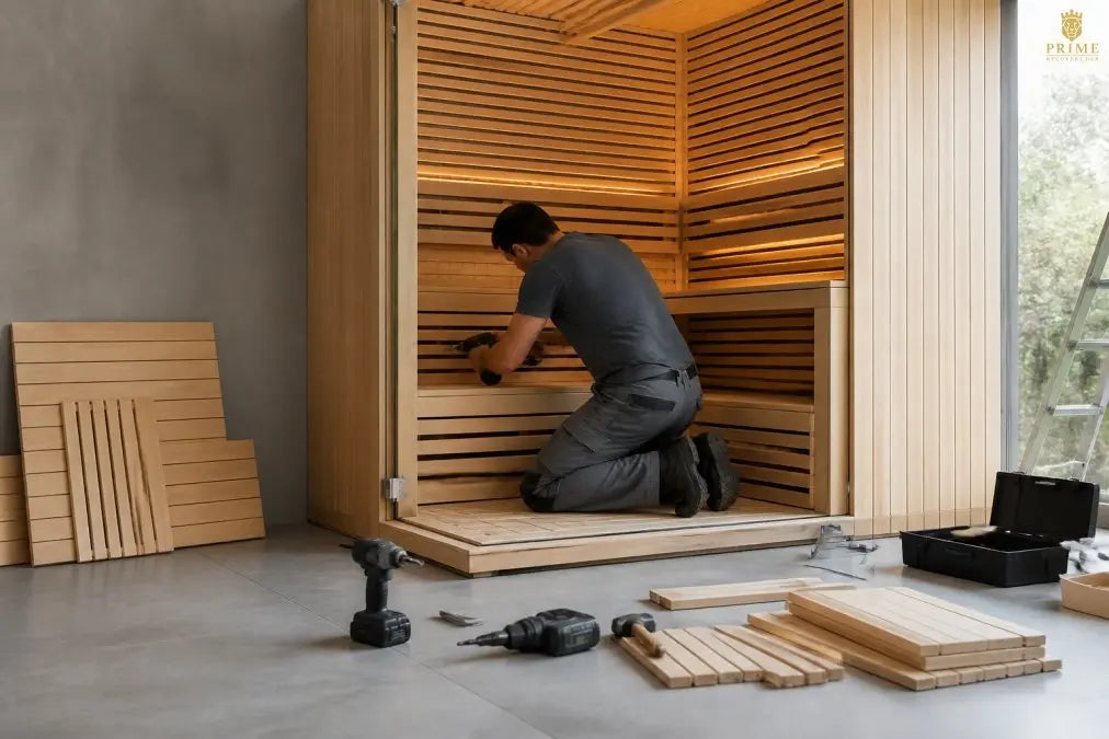Luxury Home Sauna Assembly: A Complete Service Guide
