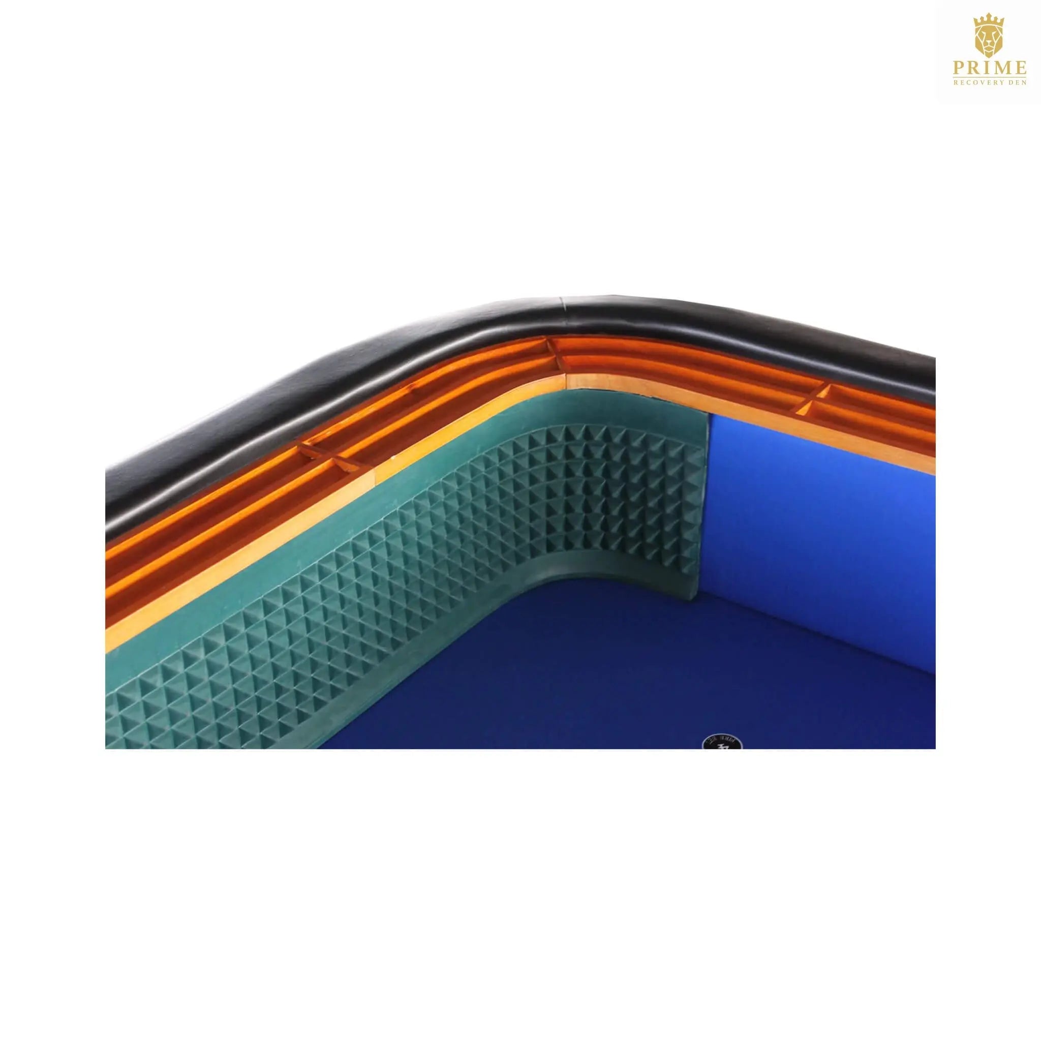 12FT Deluxe Casino Craps Game Table With Full Drink Rail (SAK68021) SAKSBY WHOLESALE