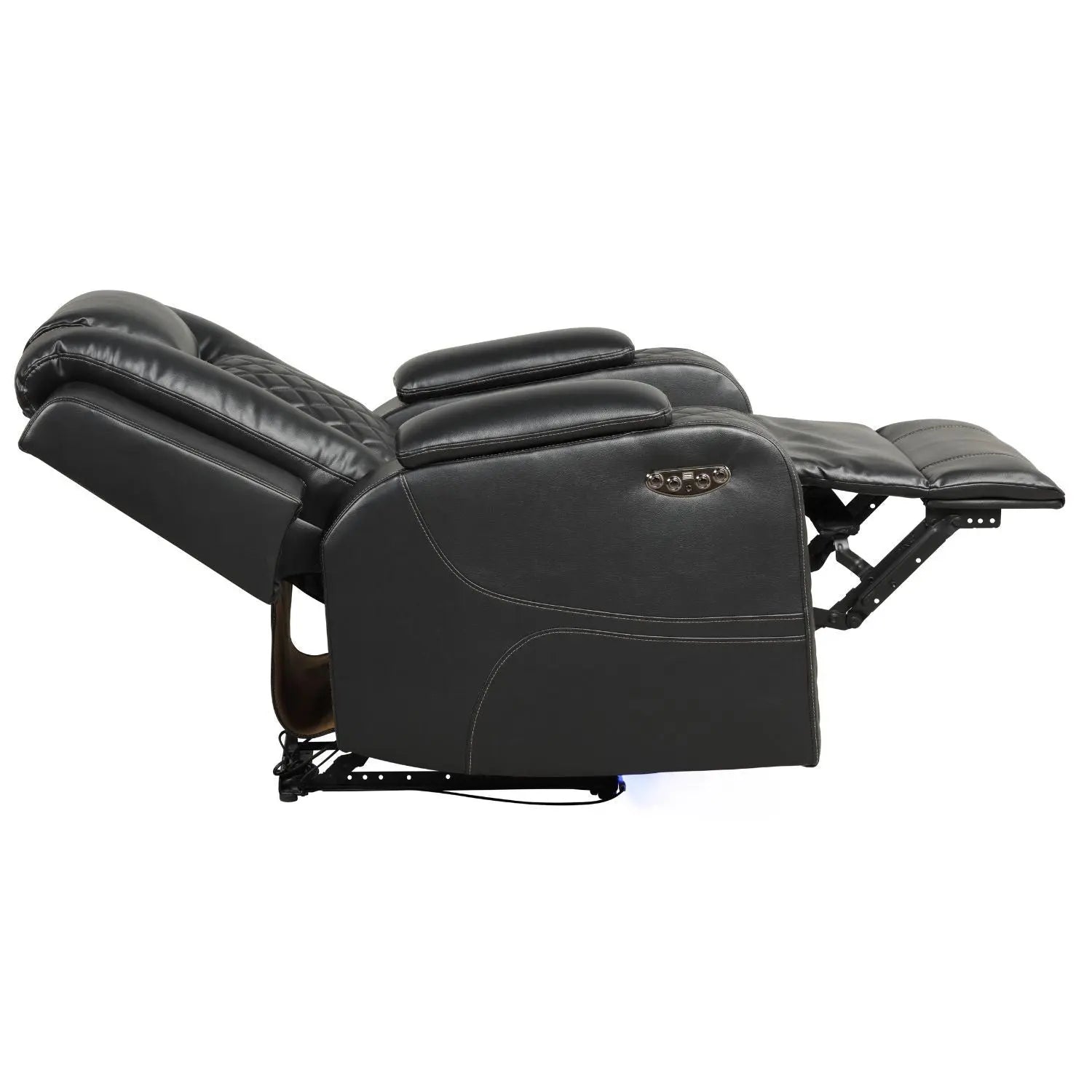 Benz - LED & Power Recliner Chair Unique Piece Furniture