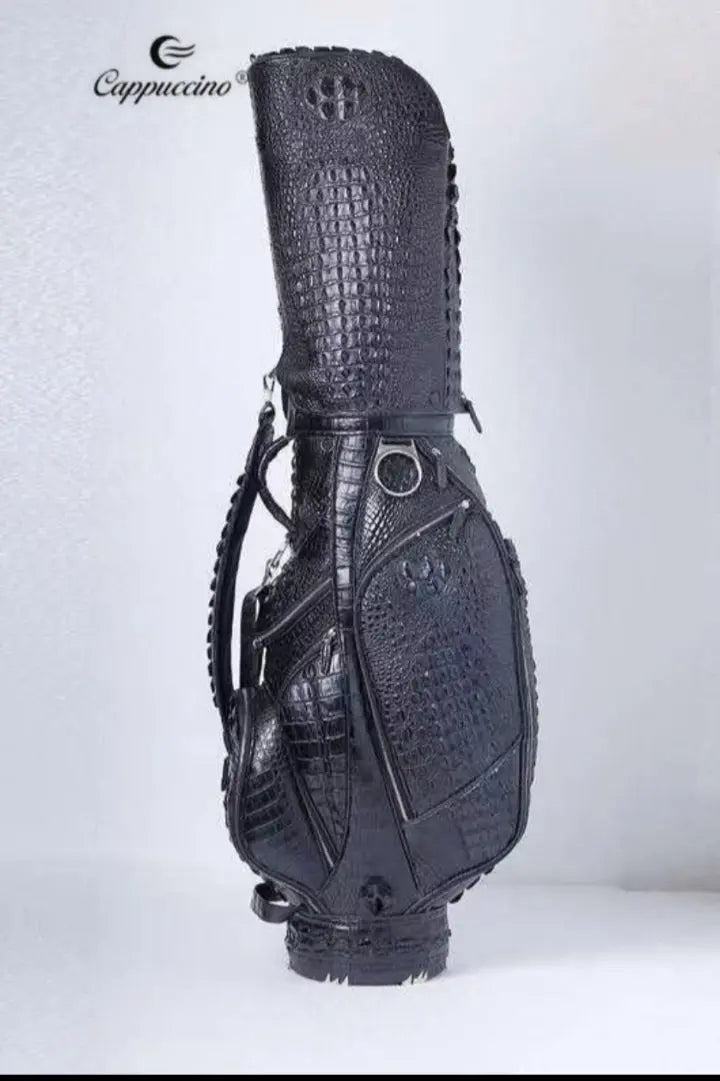 Luxury Crocodile Skin Leather Golf Bag Men's donjohnbyvictoriacharles