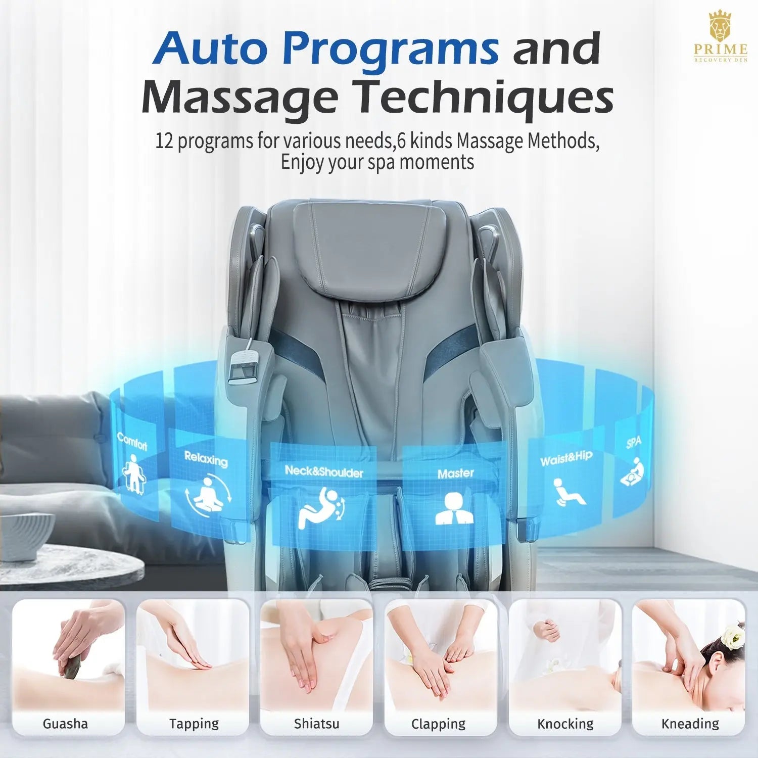 BOSSCARE 2023 GR8686 Massage Chair with AI Voice Control