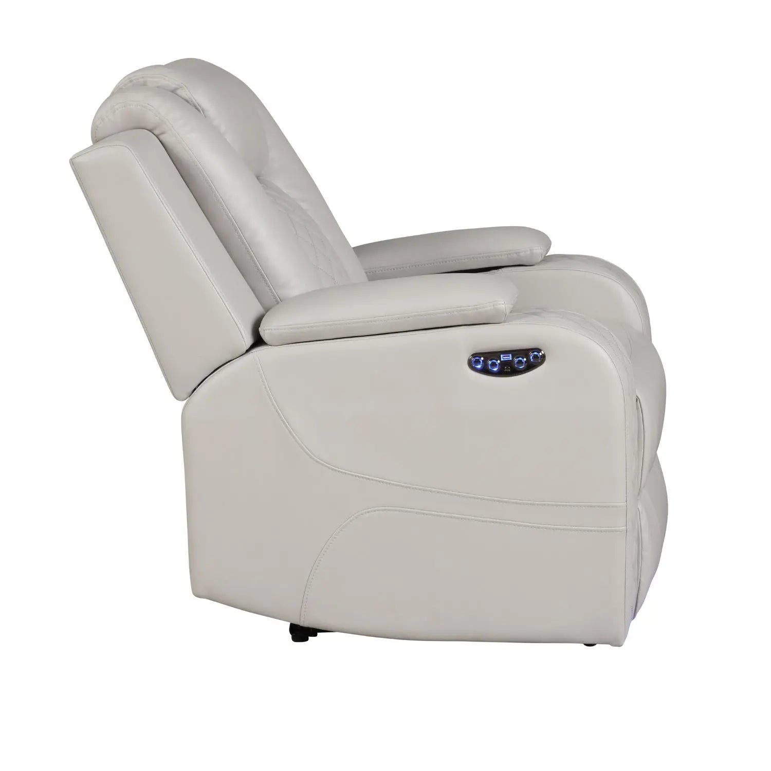 Benz - LED & Power Recliner Chair Unique Piece Furniture