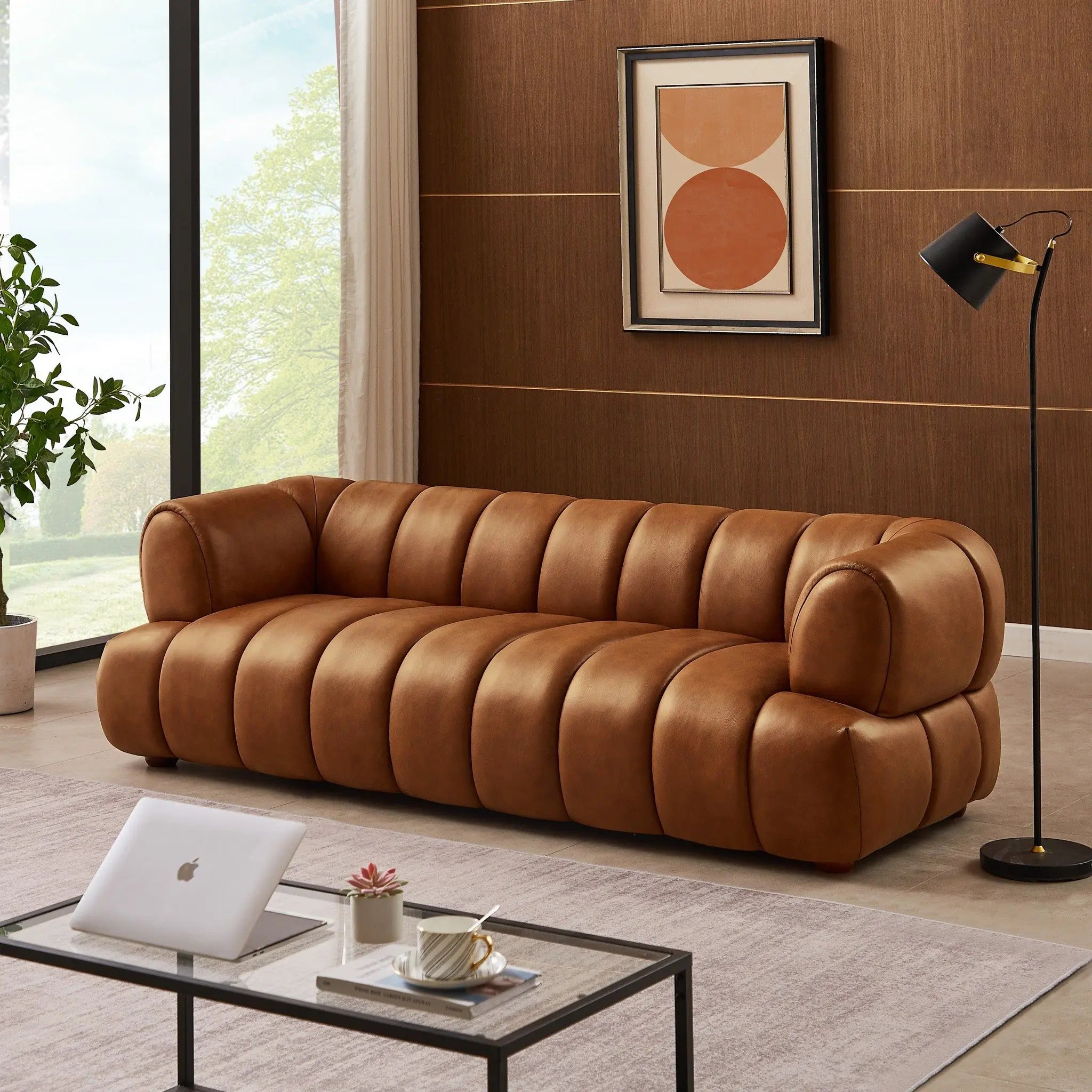 Jasmin - Elegant Upholstered Sofa Unique Piece Furniture
