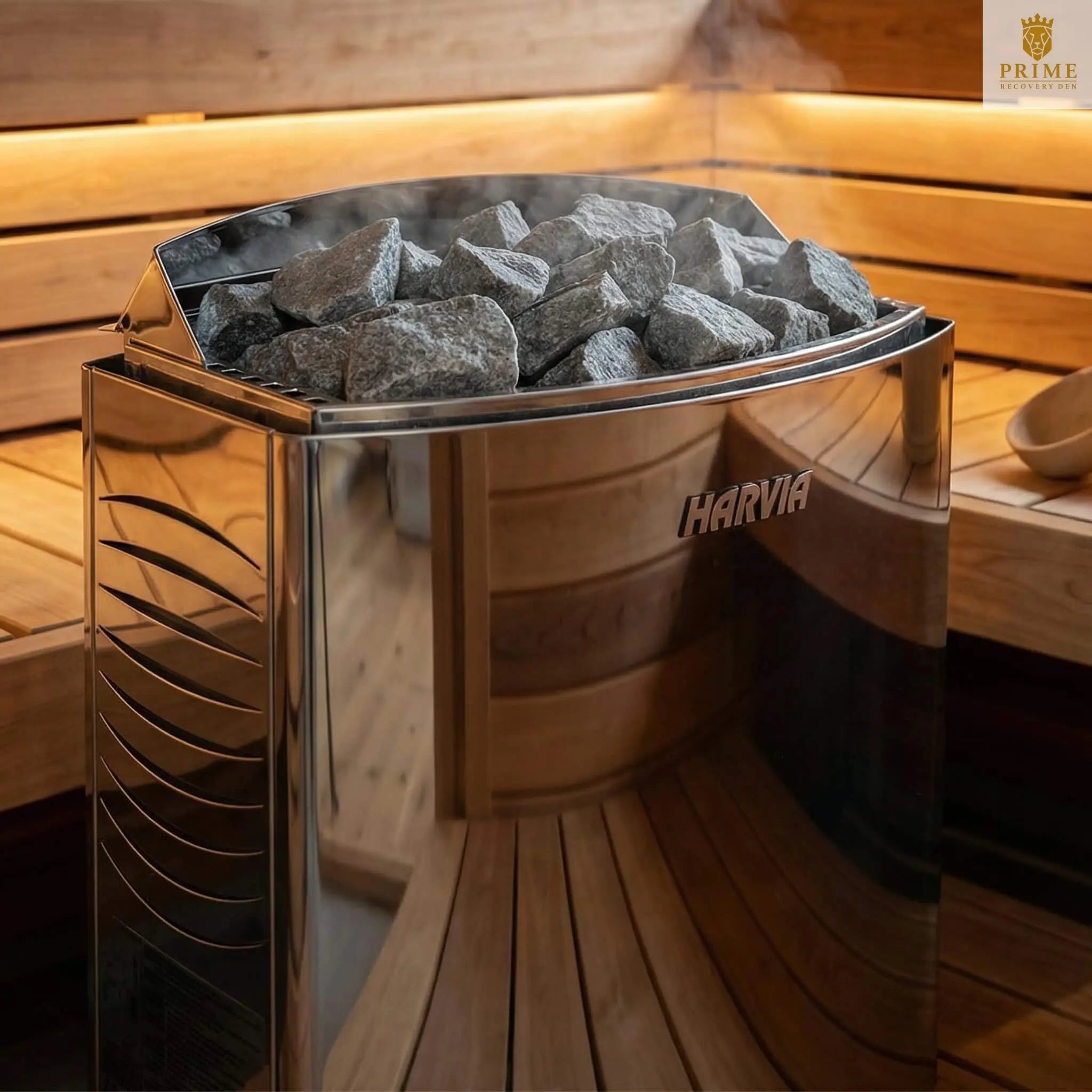 Rövia Elvaria 4-Person Indoor Canadian Red Cedar Infrared And Steam Sauna With 6KW Harvia Heater [Made-To-Order] (SAK93528) SAKSBY WHOLESALE