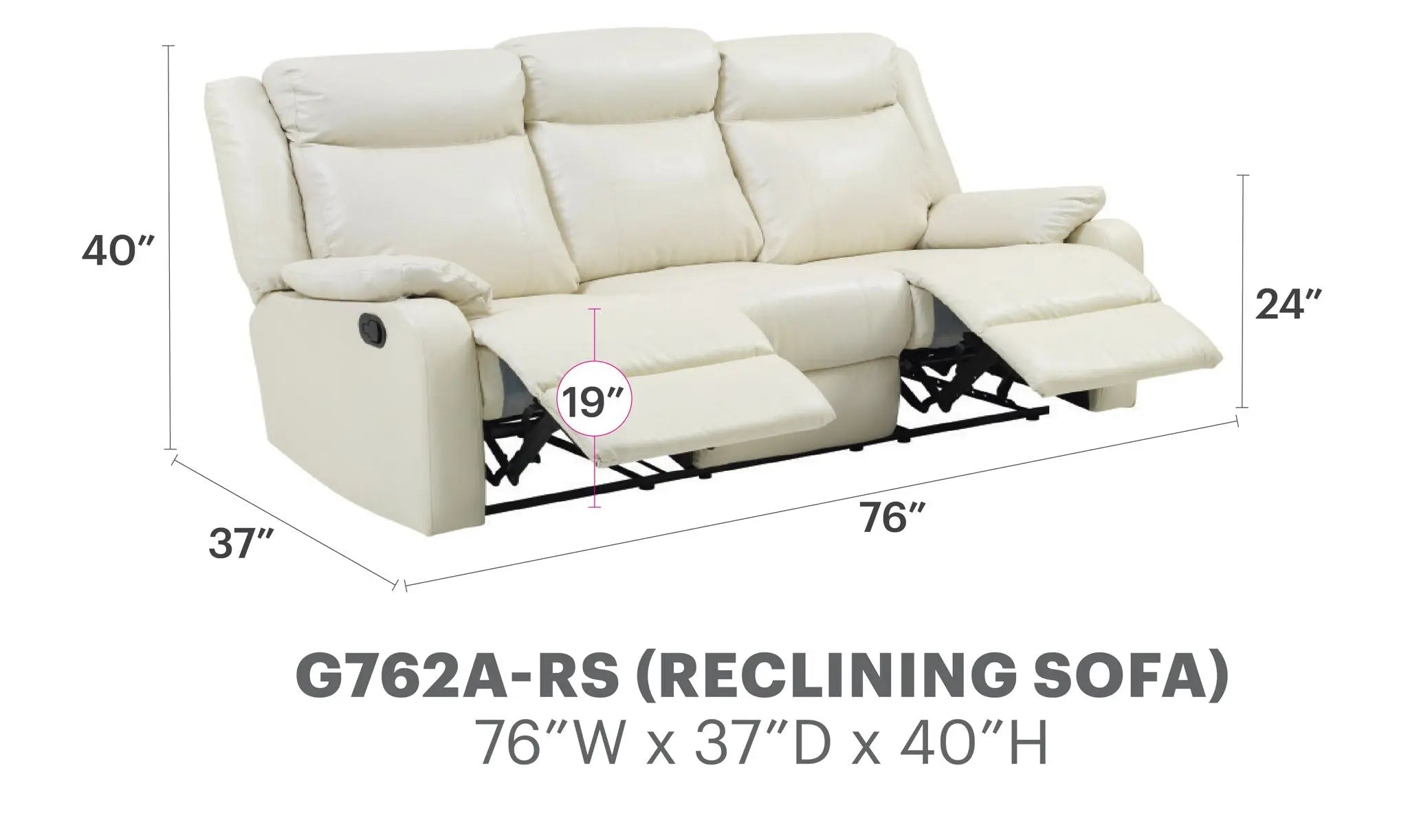 Contemporary Three Seater Sofa Unique Piece Furniture