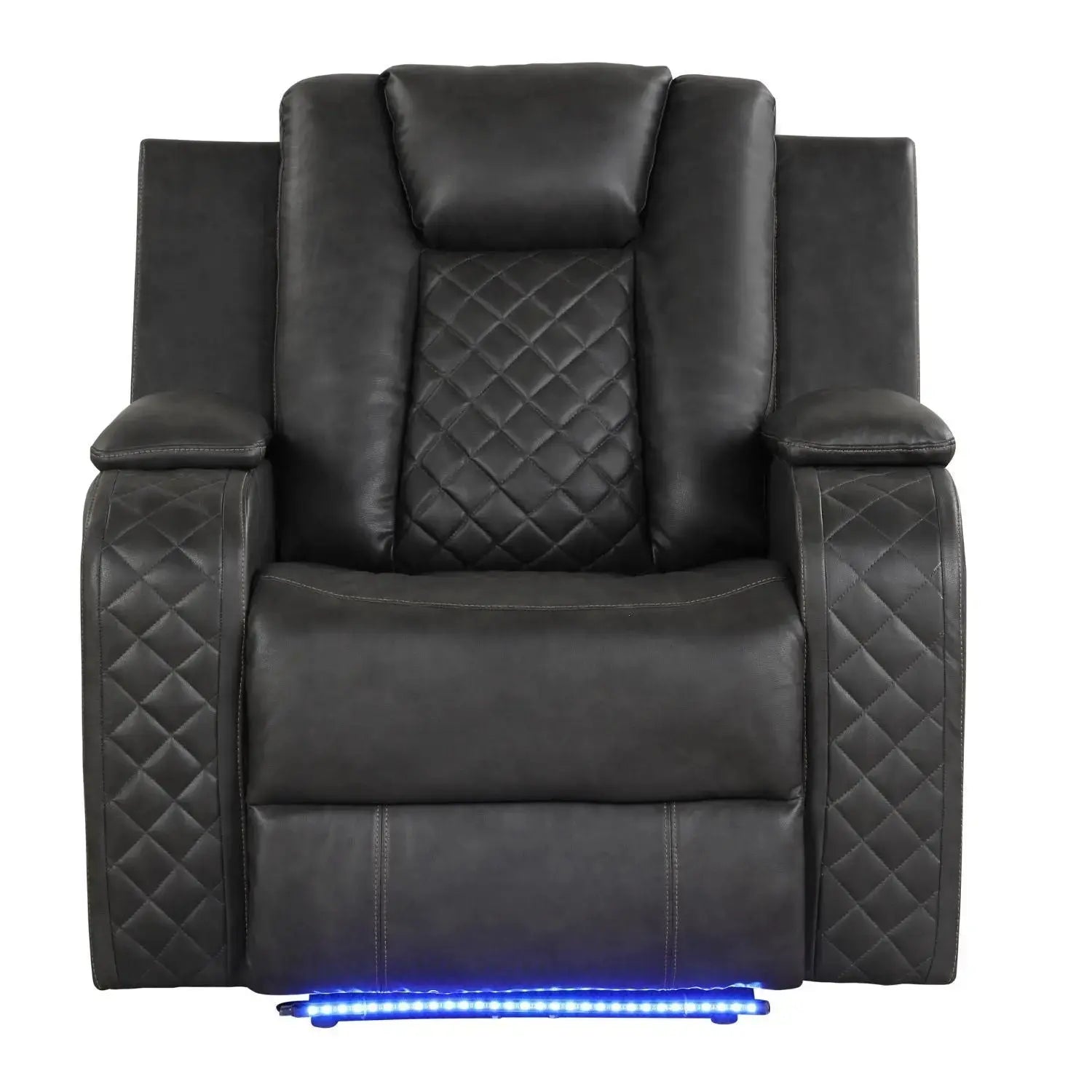 Benz - LED & Power Recliner Chair Unique Piece Furniture